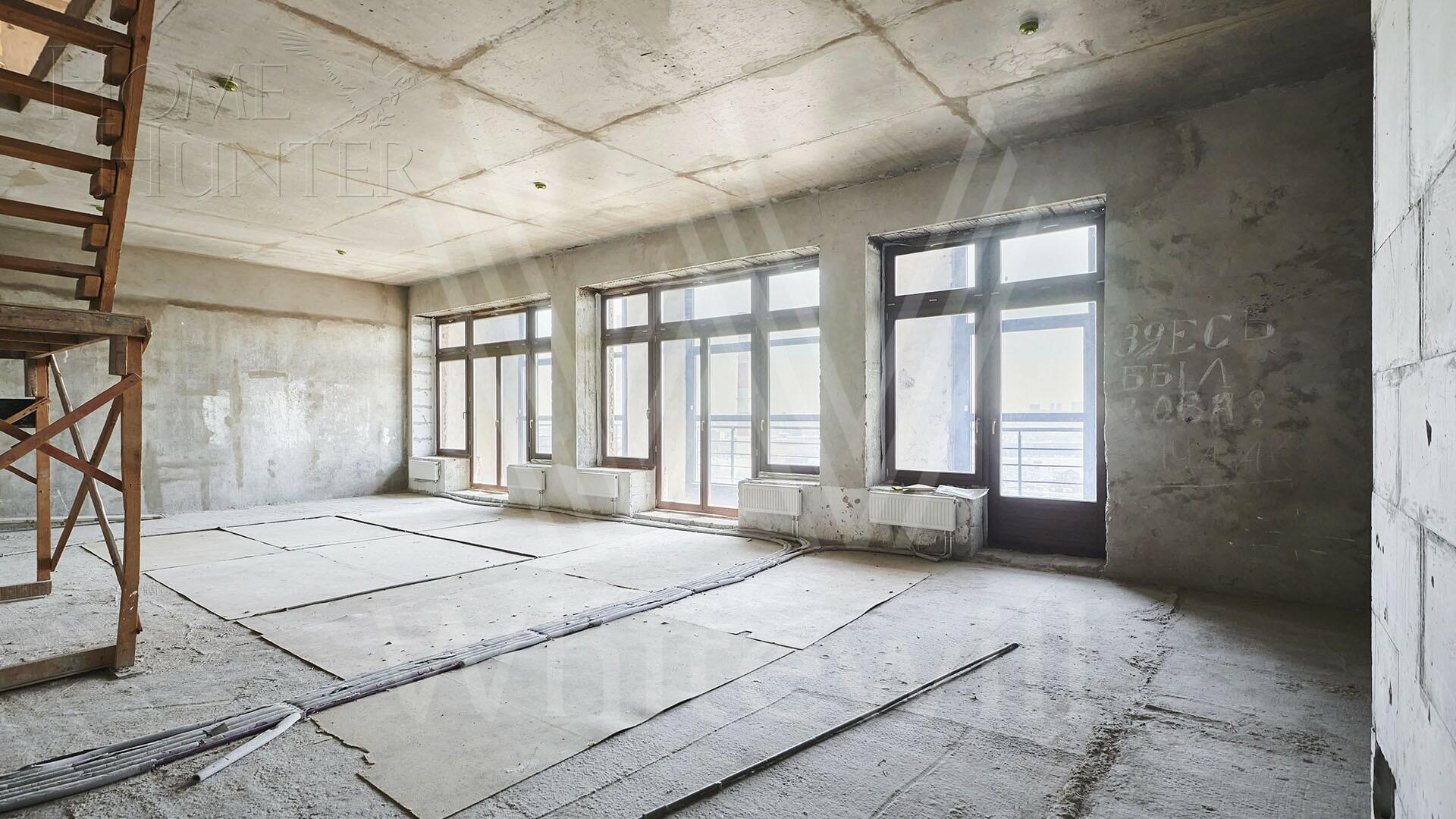 2-УРОВНЕВЫЙ ПЕНТХАУС БЕЗ ОТДЕЛКИ 227 М² НА 18 ЭТАЖЕ