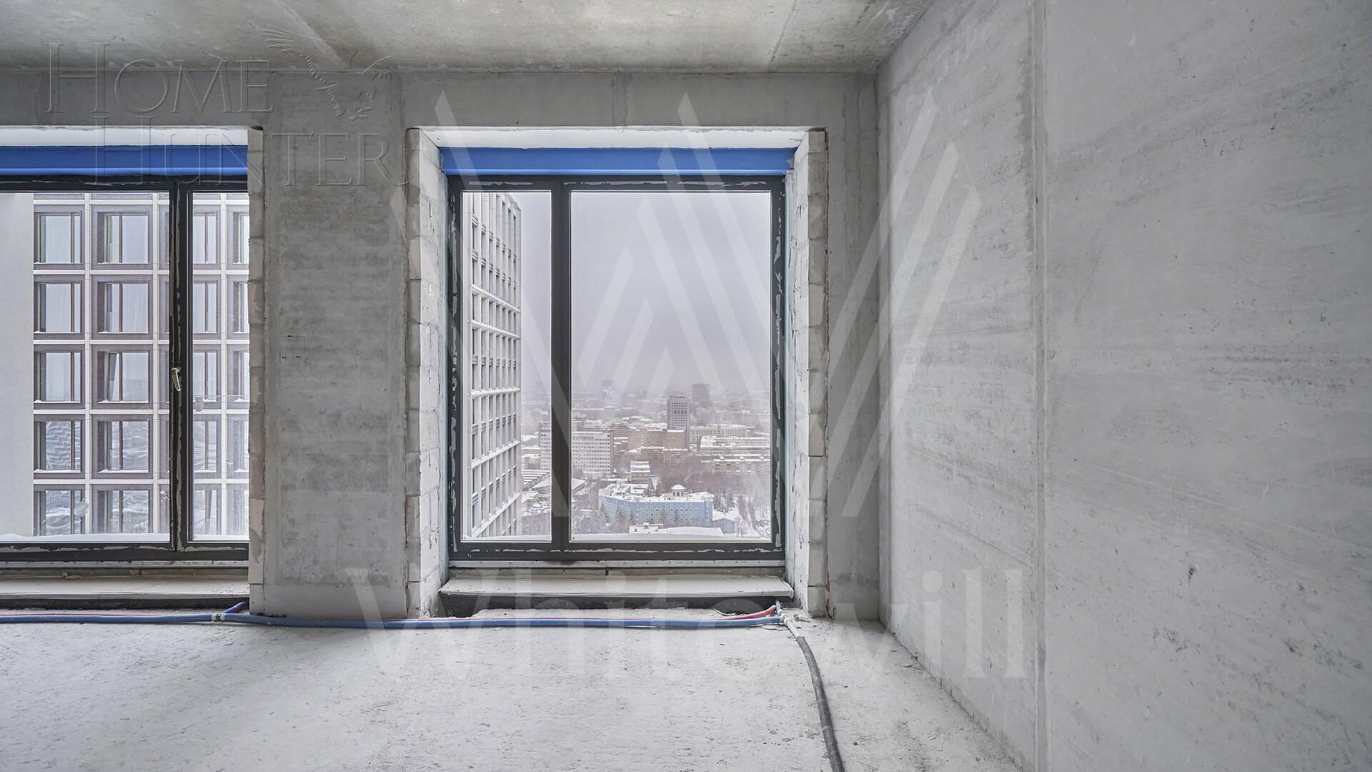 5-КОМН. КВАРТИРА БЕЗ ОТДЕЛКИ 160 М² НА 31 ЭТАЖЕ