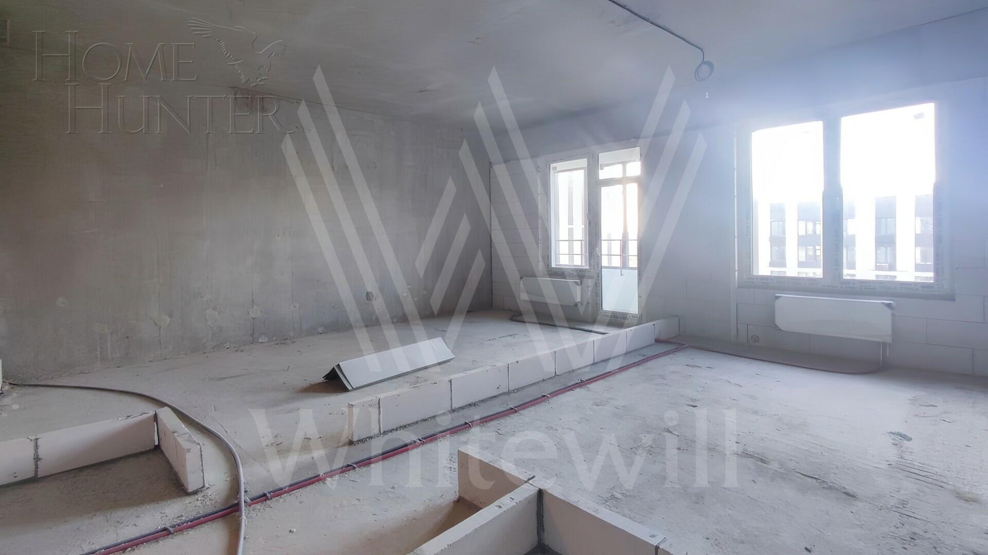 2-КОМН. КВАРТИРА БЕЗ ОТДЕЛКИ 45.7 М² НА 15 ЭТАЖЕ