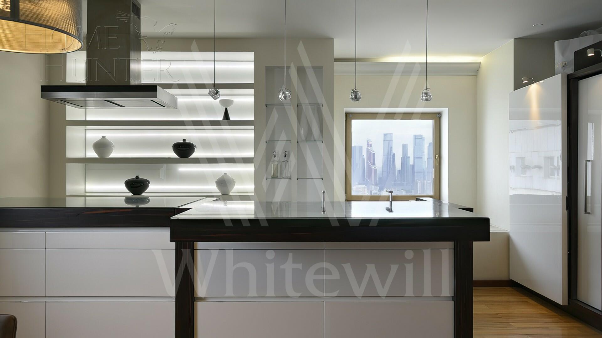 2-УРОВНЕВЫЙ ПЕНТХАУС С ОТДЕЛКОЙ 260 М² НА 38 ЭТАЖЕ