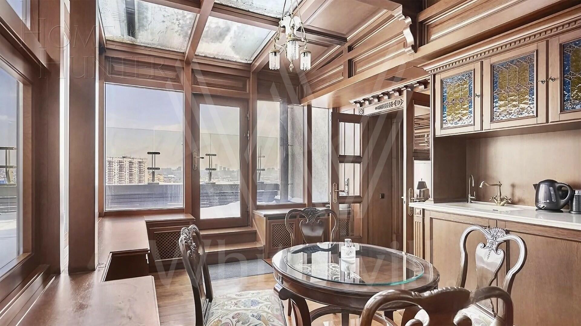 4-КОМН. ПЕНТХАУС С ОТДЕЛКОЙ 258 М² НА 11 ЭТАЖЕ