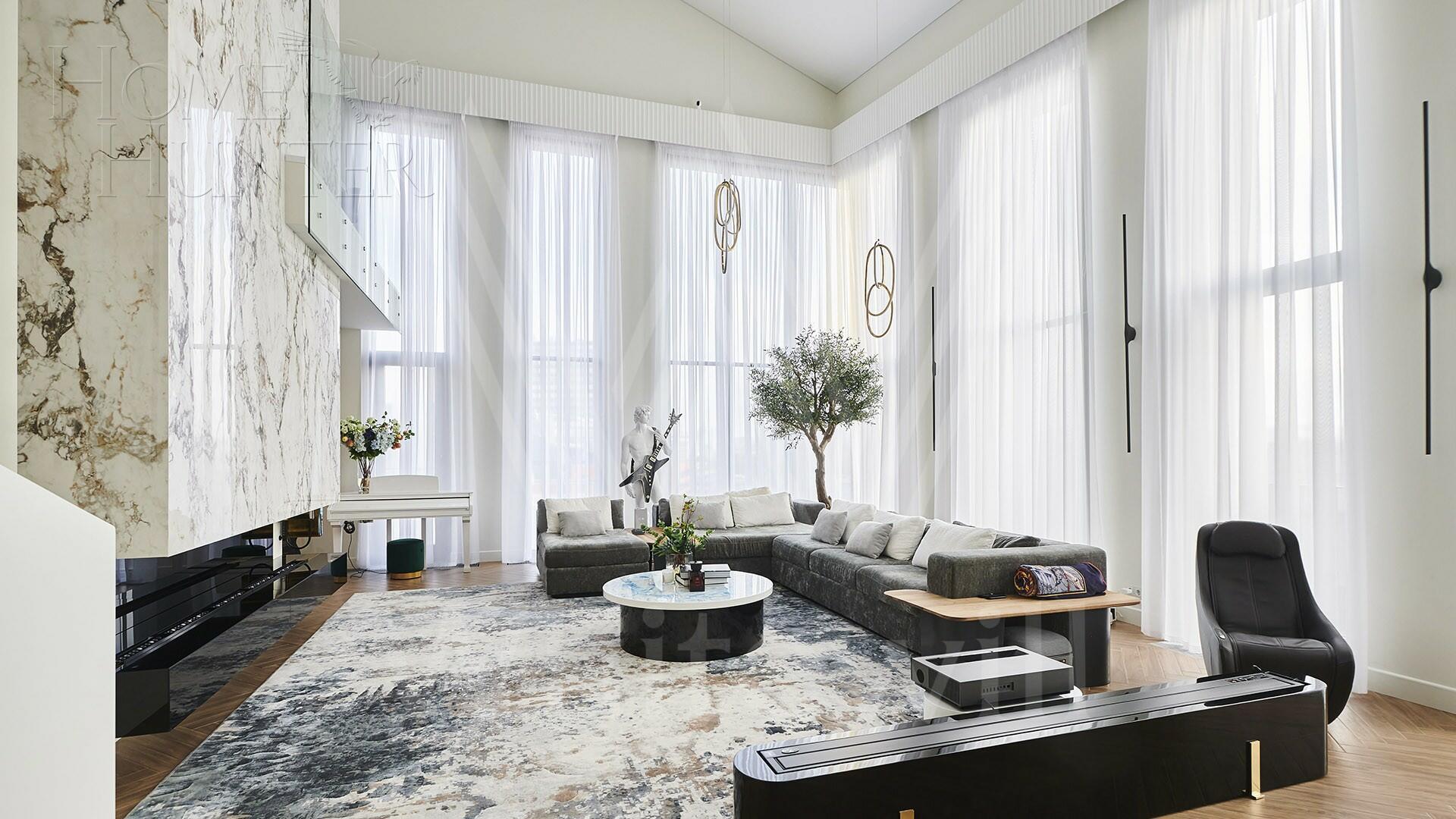 2-УРОВНЕВАЯ КВАРТИРА С ОТДЕЛКОЙ 245 М² НА 5 ЭТАЖЕ