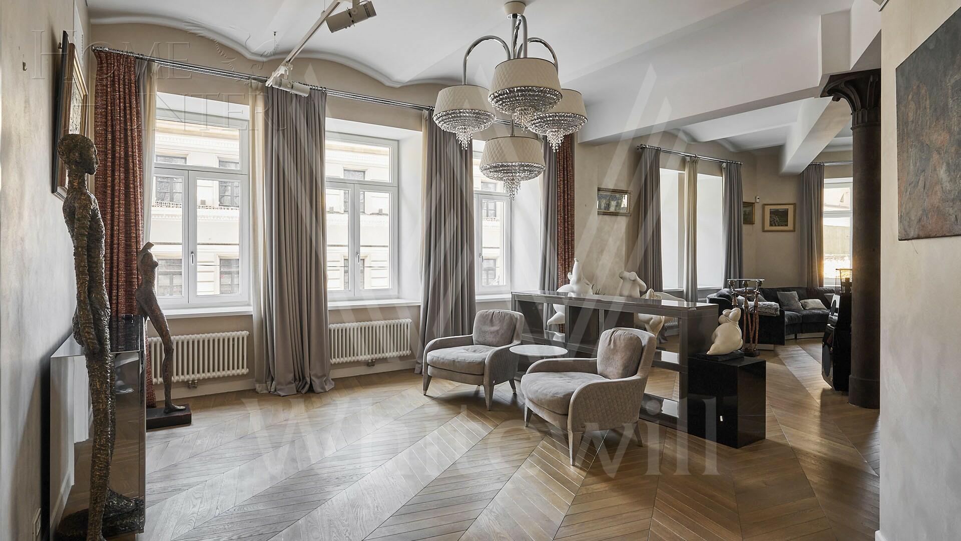 3-КОМН. АПАРТАМЕНТЫ С ОТДЕЛКОЙ 207.4 М² НА 2 ЭТАЖЕ