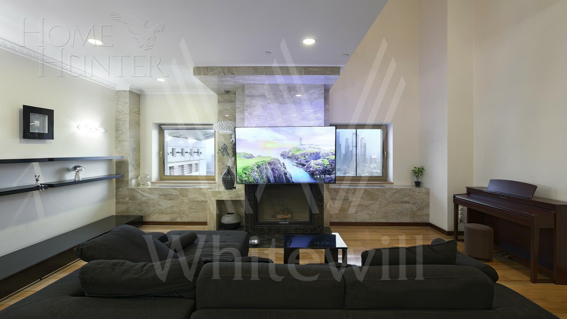 2-УРОВНЕВЫЙ ПЕНТХАУС С ОТДЕЛКОЙ 260 М² НА 38 ЭТАЖЕ