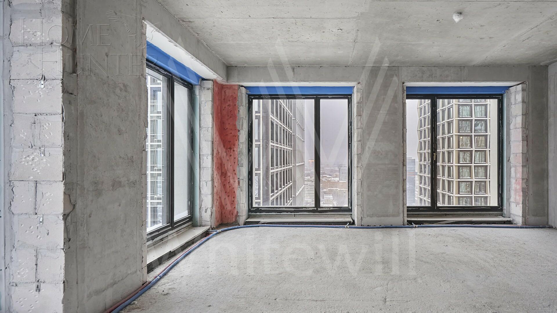 5-КОМН. КВАРТИРА БЕЗ ОТДЕЛКИ 160 М² НА 31 ЭТАЖЕ