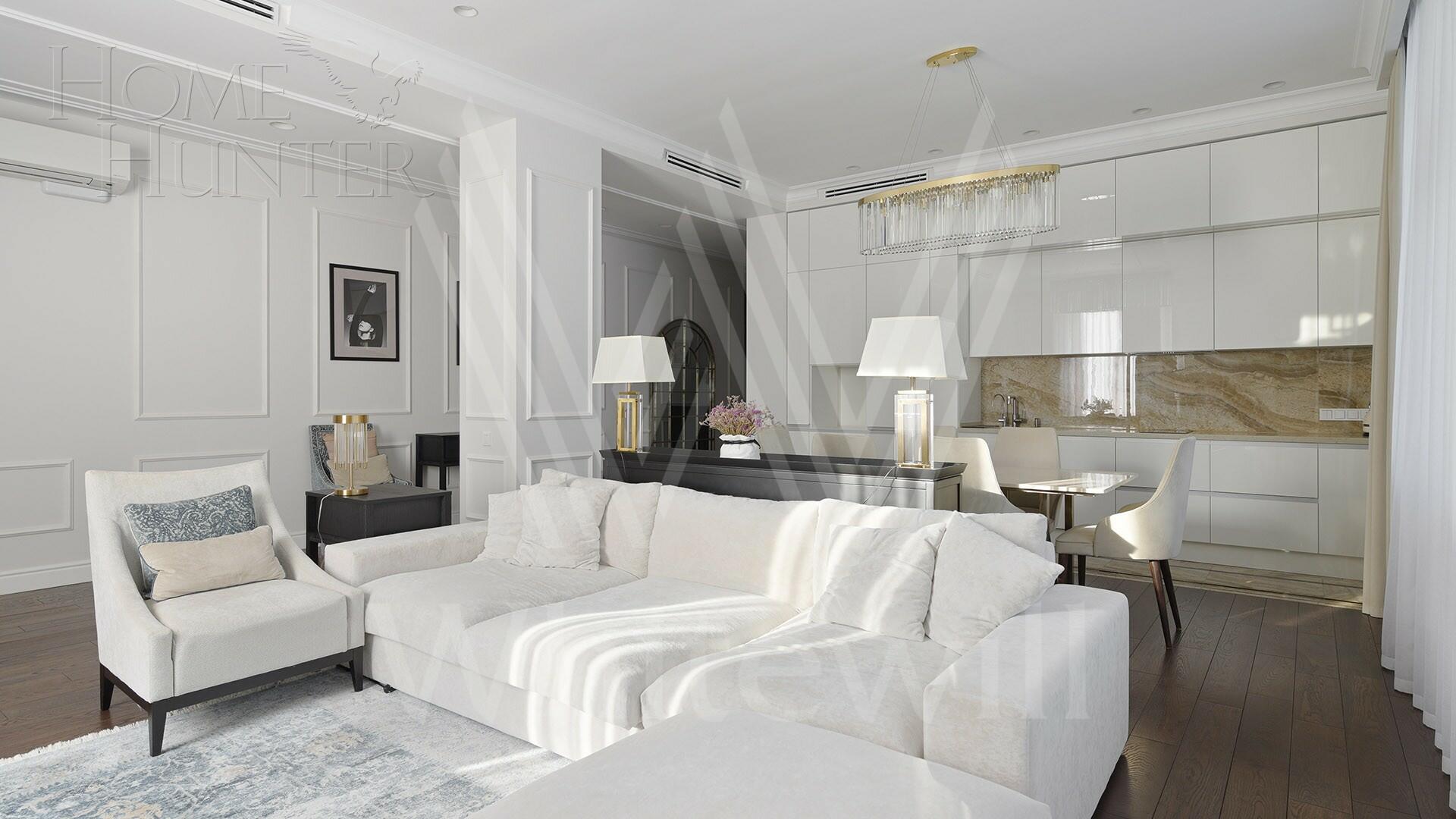 2-КОМН. КВАРТИРА С ОТДЕЛКОЙ 92.3 М² НА 2 ЭТАЖЕ