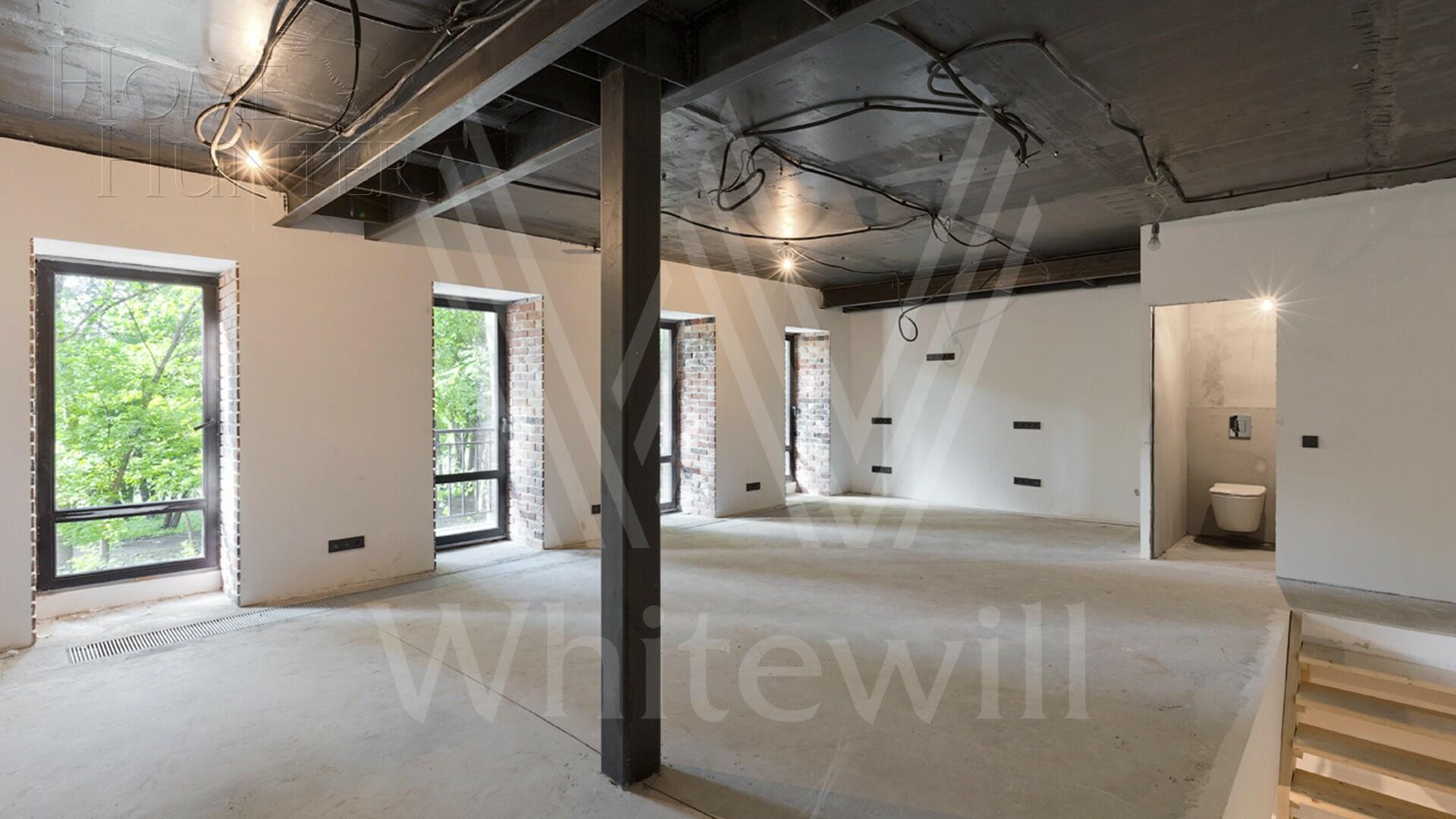 2-УРОВНЕВЫЕ АПАРТАМЕНТЫ БЕЗ ОТДЕЛКИ 100 М² НА 1 ЭТАЖЕ