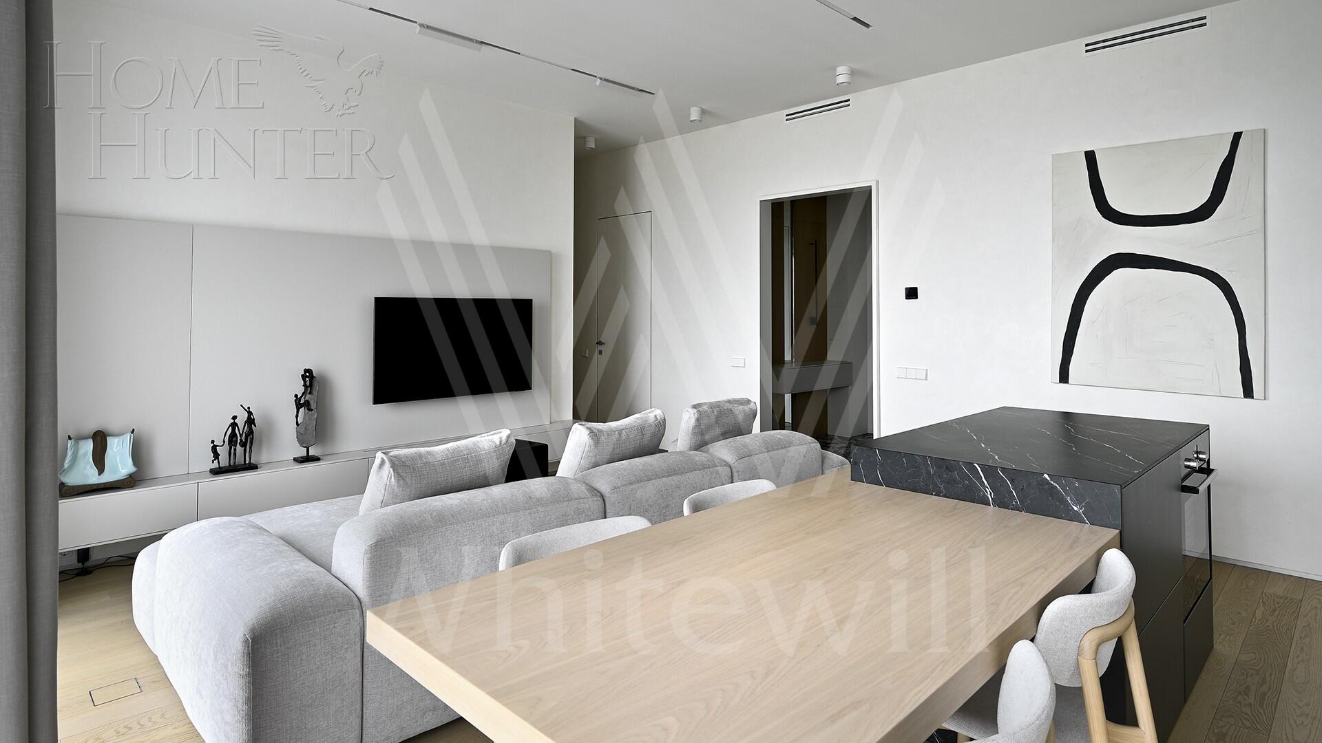 3-КОМН. КВАРТИРА С ОТДЕЛКОЙ 98 М² НА 35 ЭТАЖЕ