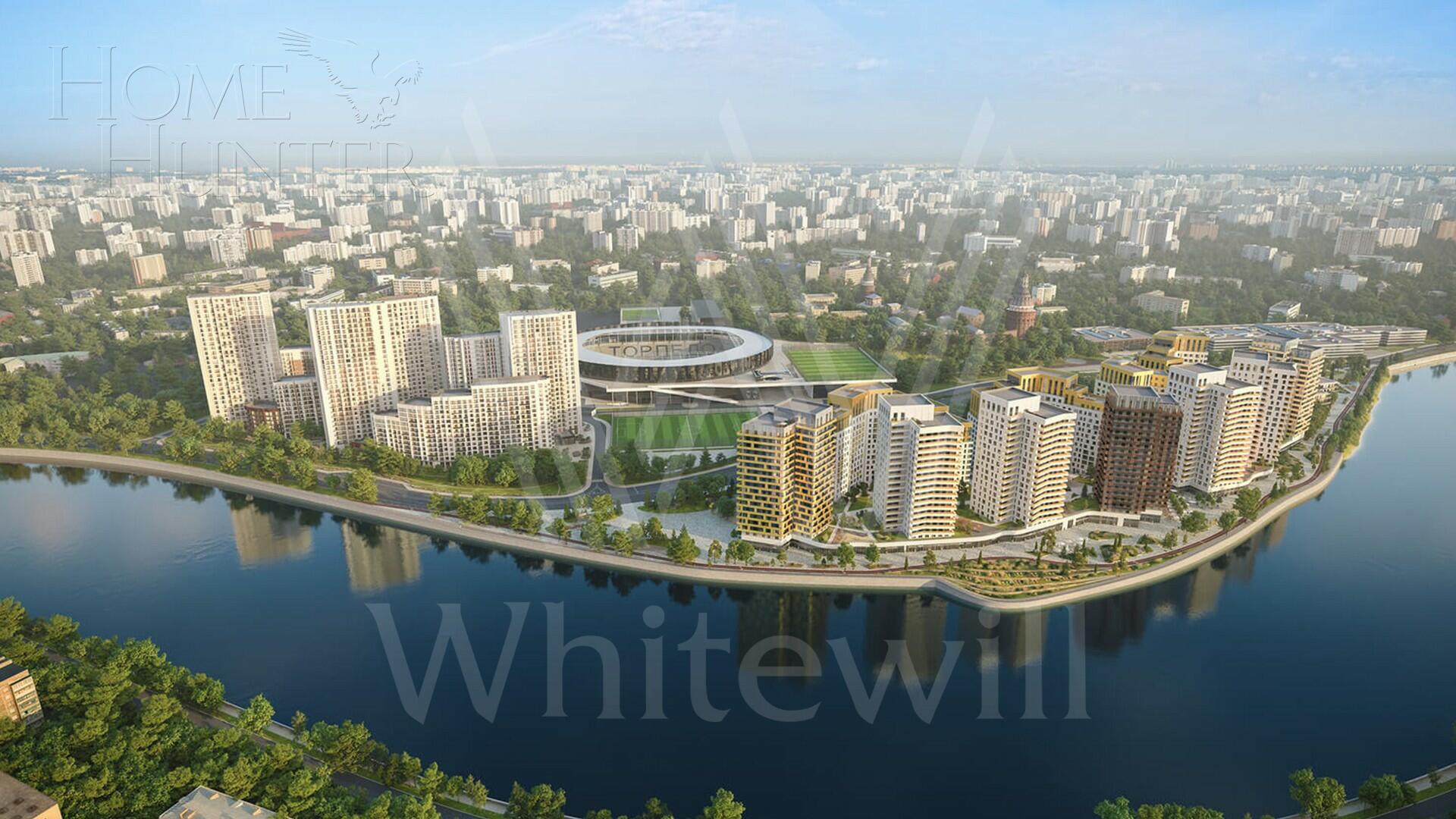 1-КОМН. КВАРТИРА БЕЗ ОТДЕЛКИ 57 М² НА 4 ЭТАЖЕ