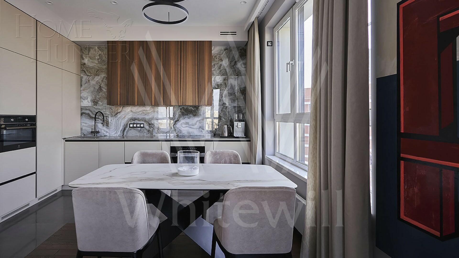 3-КОМН. КВАРТИРА С ОТДЕЛКОЙ 88 М² НА 23 ЭТАЖЕ