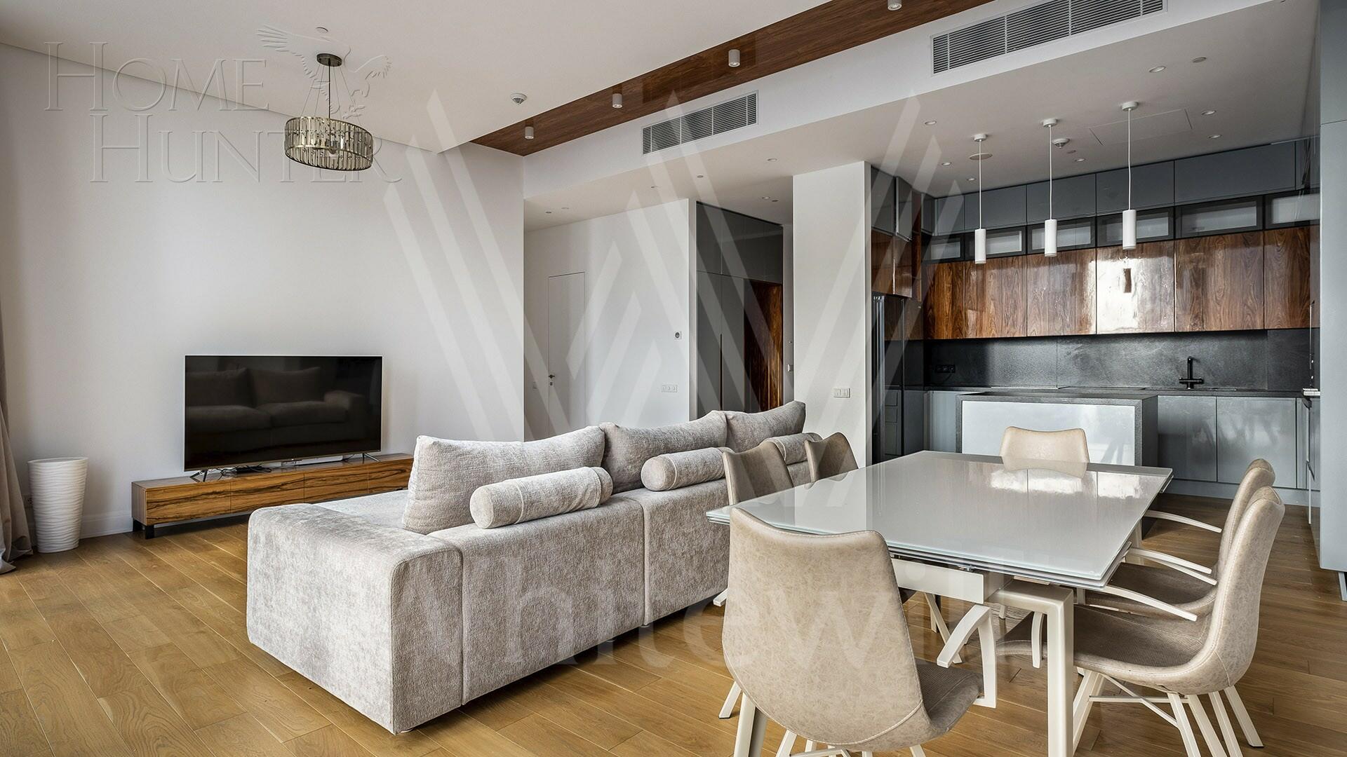 3-КОМН. АПАРТАМЕНТЫ С ОТДЕЛКОЙ 109.2 М² НА 51 ЭТАЖЕ