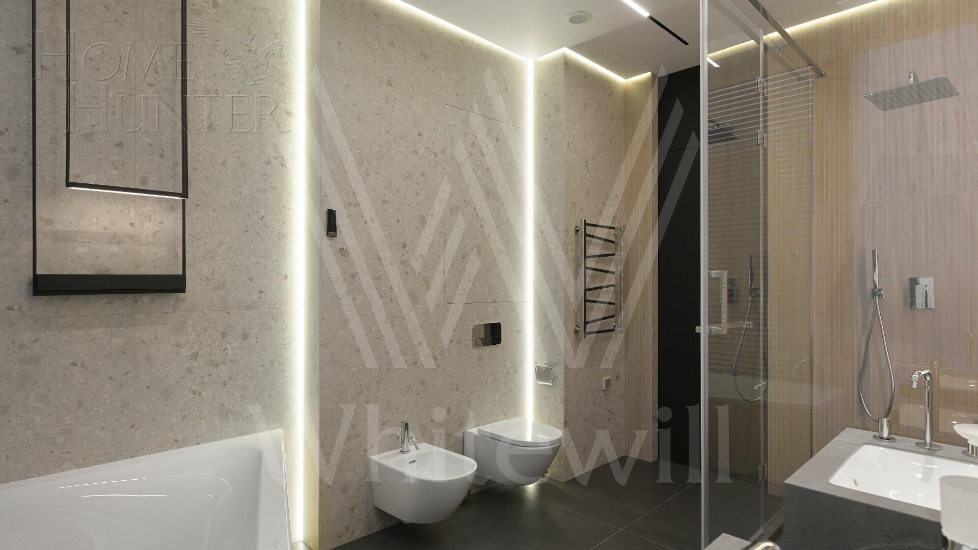 3-КОМН. АПАРТАМЕНТЫ С ОТДЕЛКОЙ 209.6 М² НА 47 ЭТАЖЕ