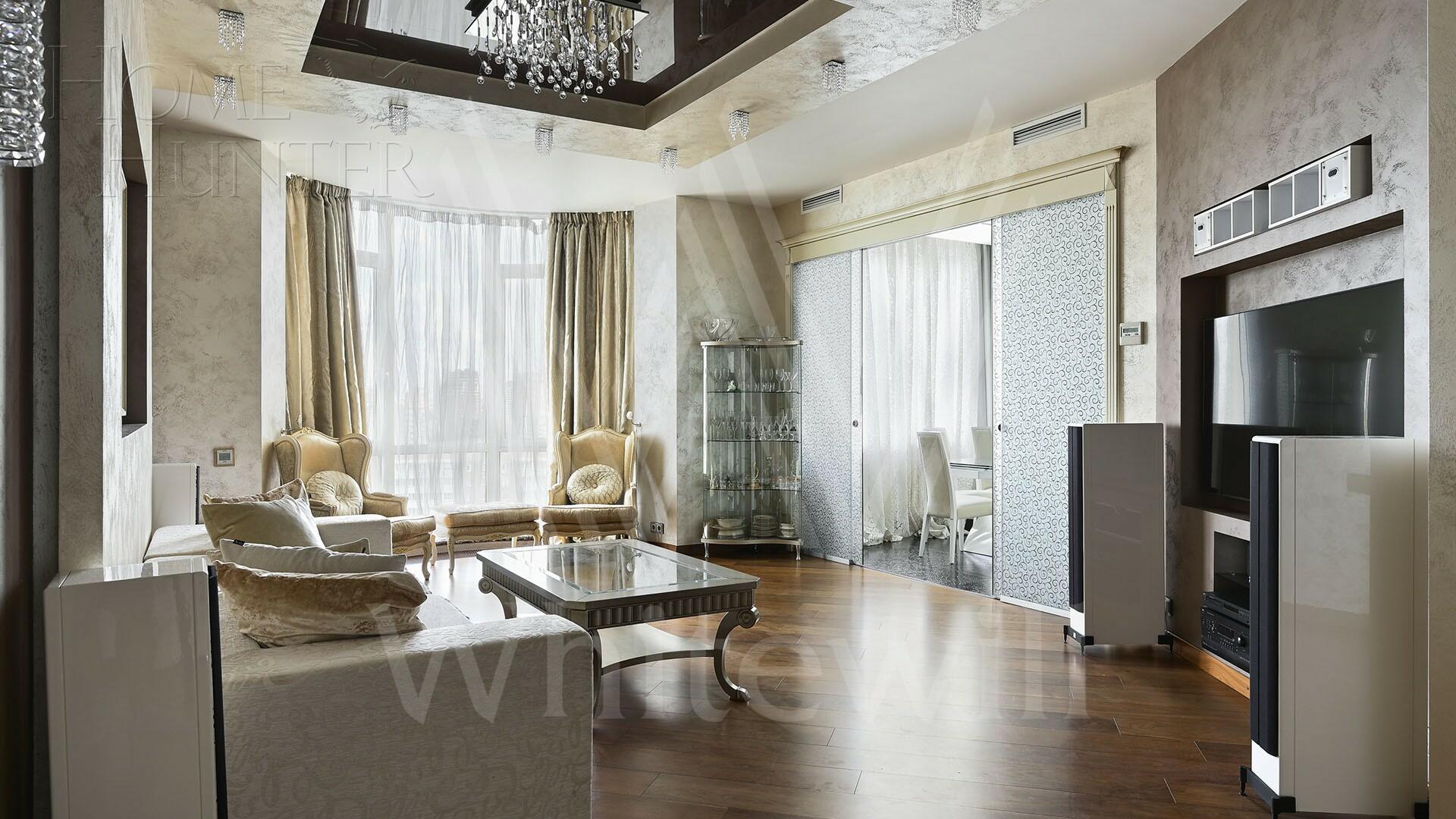 4-КОМН. КВАРТИРА С ОТДЕЛКОЙ 169 М² НА 13 ЭТАЖЕ