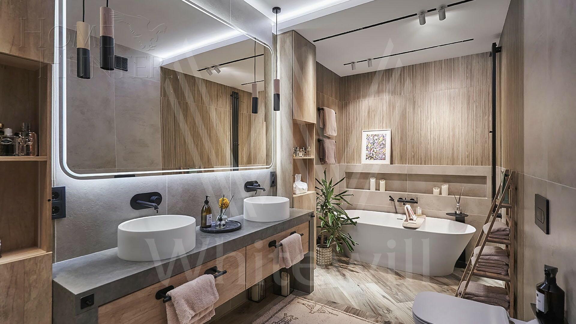 2-УРОВНЕВЫЕ АПАРТАМЕНТЫ С ОТДЕЛКОЙ 152.3 М² НА 6 ЭТАЖЕ