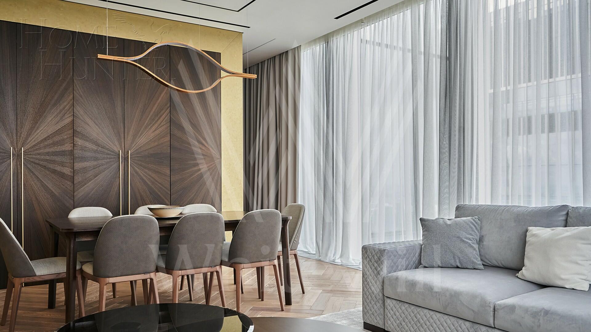 3-КОМН. АПАРТАМЕНТЫ С ОТДЕЛКОЙ 113 М² НА 69 ЭТАЖЕ