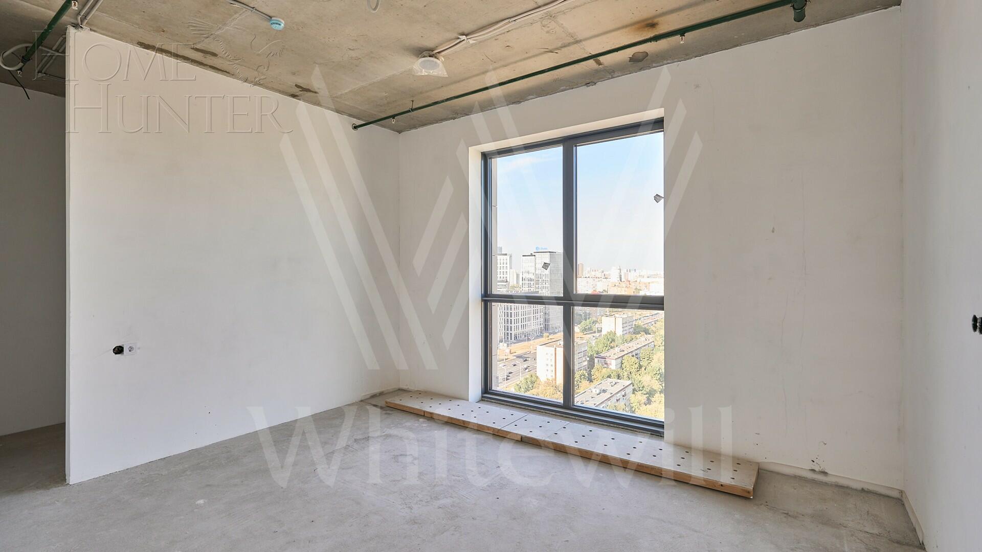 4-КОМН. АПАРТАМЕНТЫ БЕЗ ОТДЕЛКИ 122.6 М² НА 20 ЭТАЖЕ