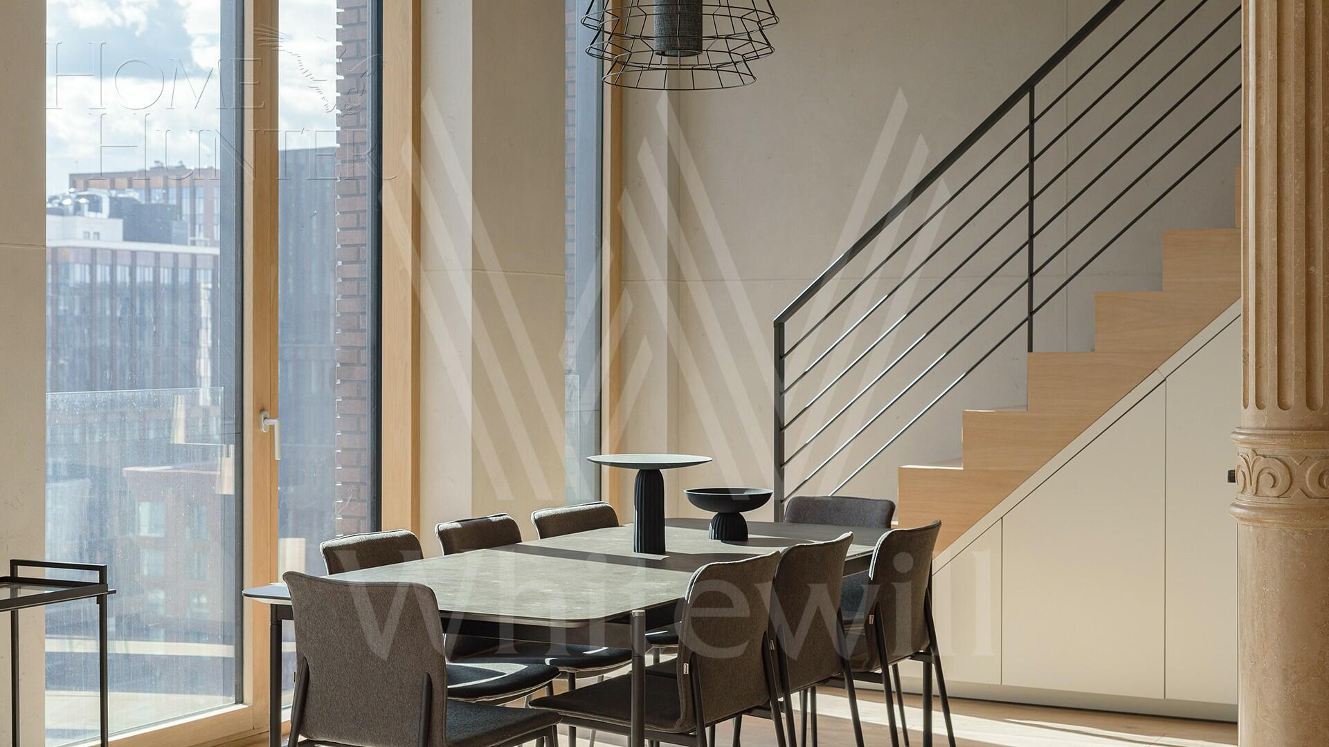 2-УРОВНЕВЫЙ ПЕНТХАУС С ОТДЕЛКОЙ 303 М² НА 11 ЭТАЖЕ