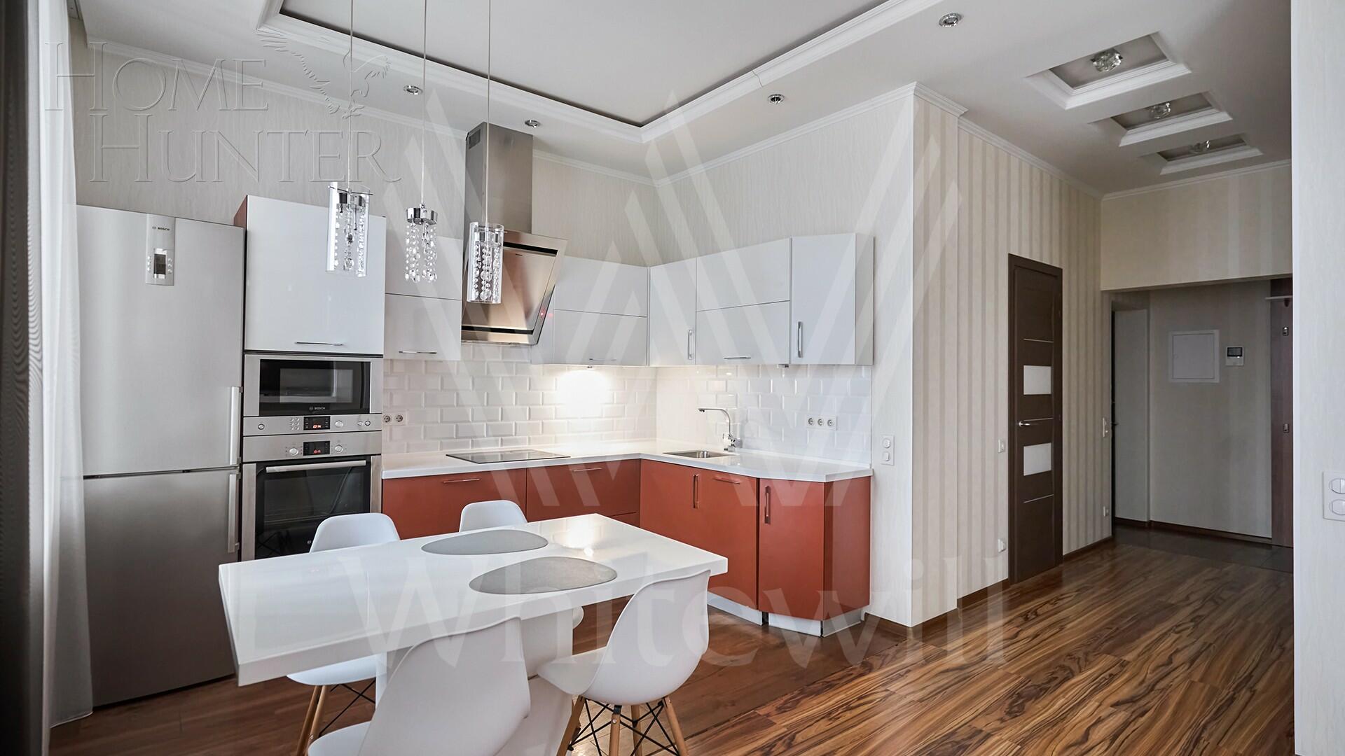 2-КОМН. КВАРТИРА С ОТДЕЛКОЙ 56 М² НА 15 ЭТАЖЕ