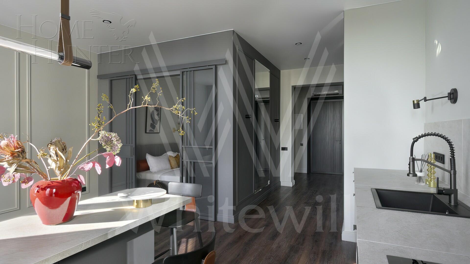 1-КОМН. КВАРТИРА С ОТДЕЛКОЙ 44 М² НА 14 ЭТАЖЕ