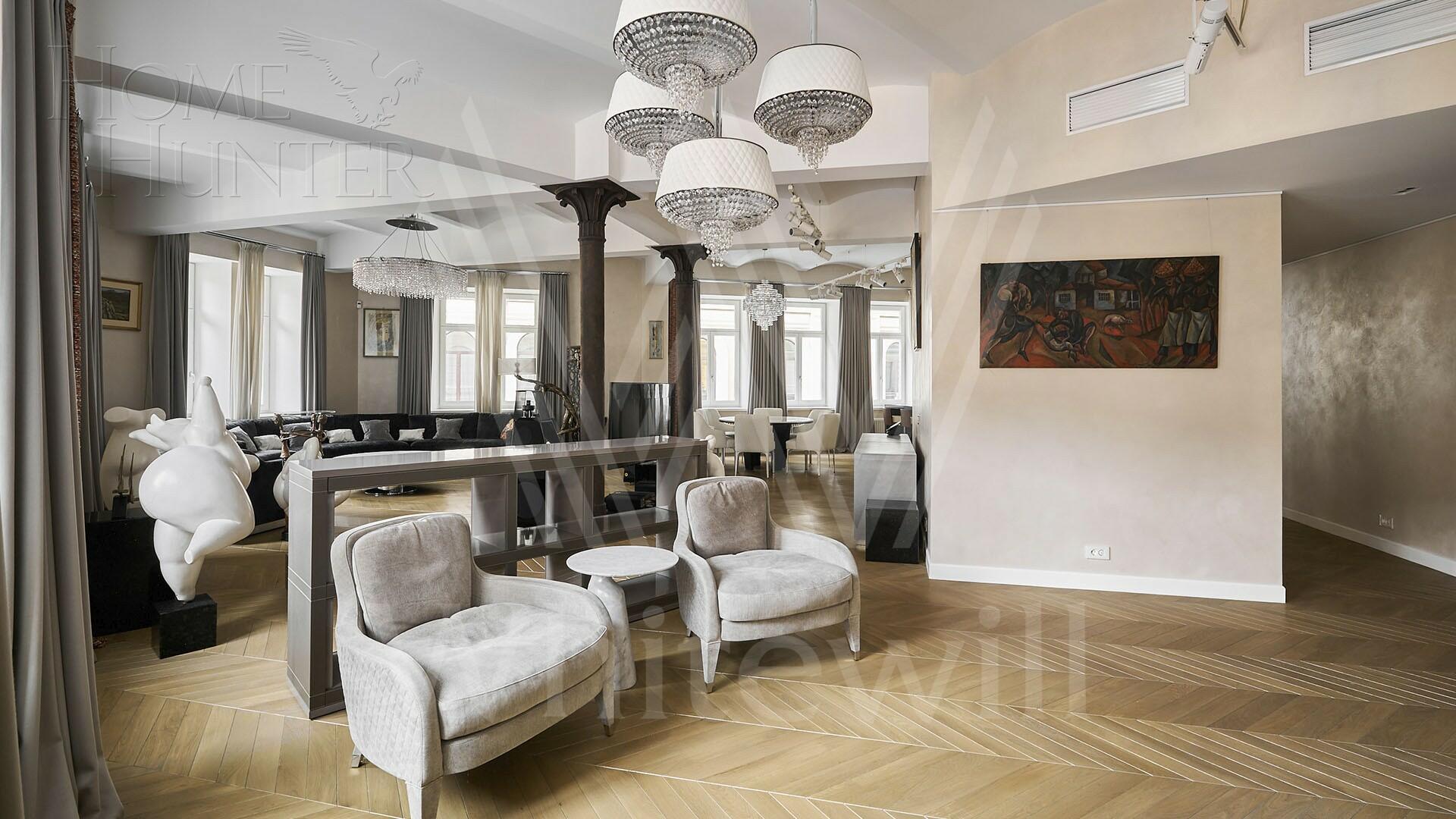 3-КОМН. АПАРТАМЕНТЫ С ОТДЕЛКОЙ 207.4 М² НА 2 ЭТАЖЕ