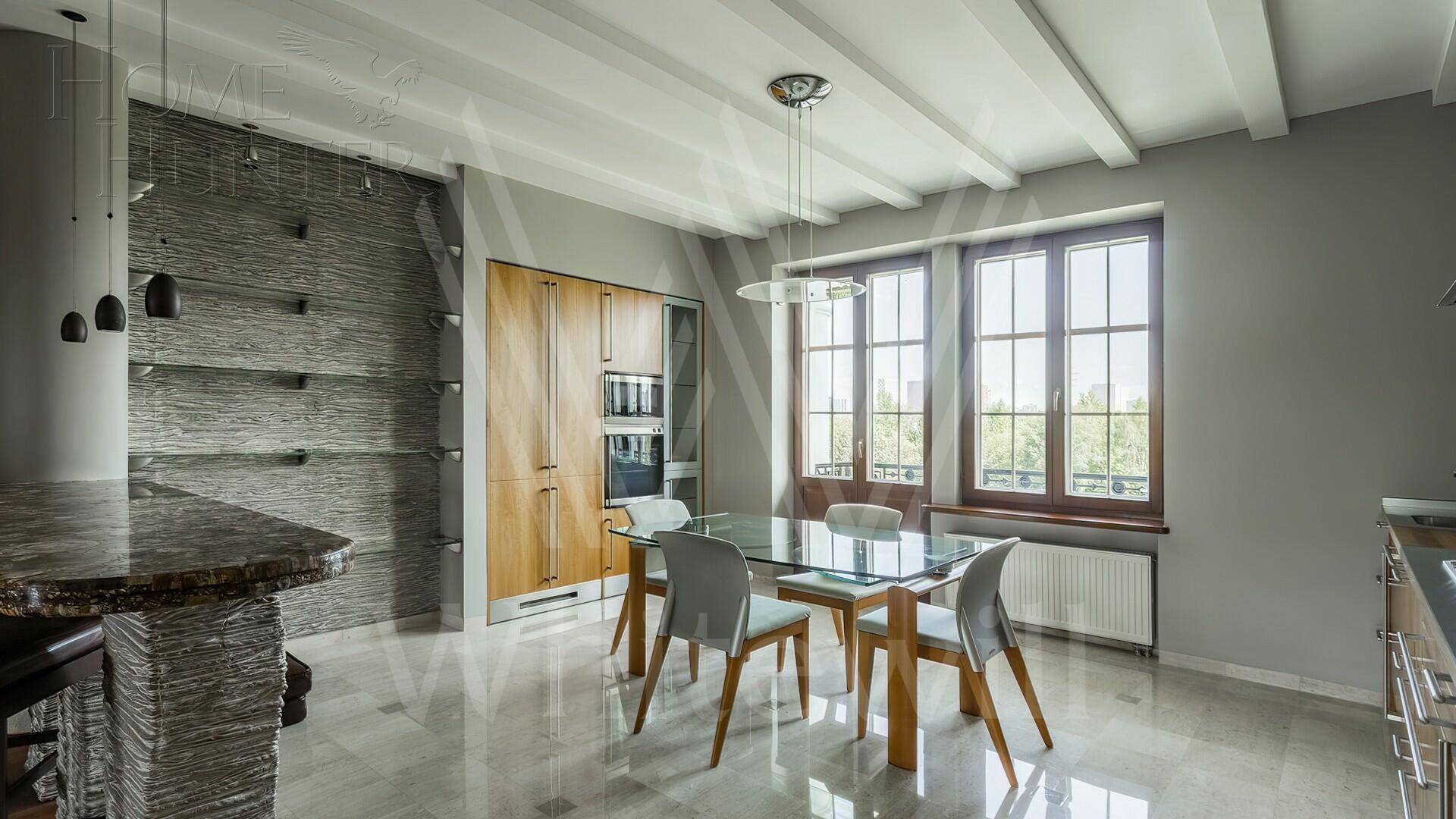 5-КОМН. ПЕНТХАУС С ОТДЕЛКОЙ 306.6 М² НА 5 ЭТАЖЕ