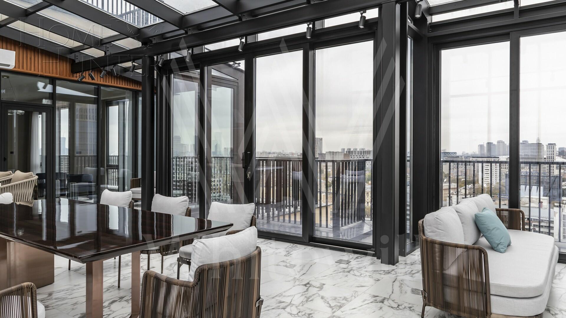 6-КОМН. ПЕНТХАУС С ОТДЕЛКОЙ 400 М² НА 20 ЭТАЖЕ