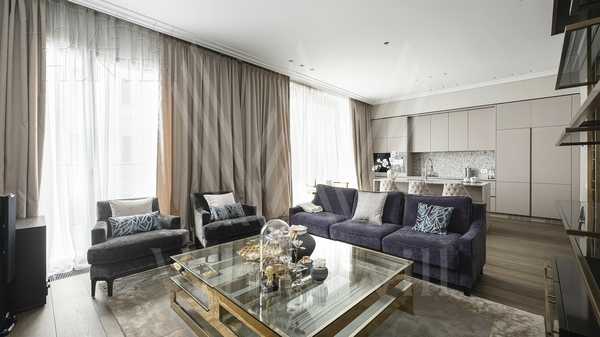 3-КОМН. АПАРТАМЕНТЫ С ОТДЕЛКОЙ 145 М² НА 3 ЭТАЖЕ