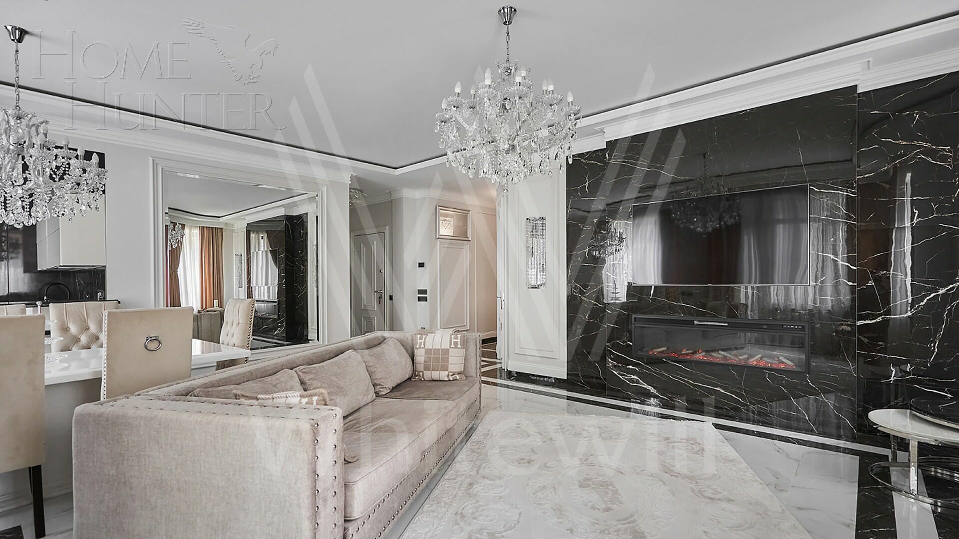 4-КОМН. КВАРТИРА С ОТДЕЛКОЙ 125 М² НА 5 ЭТАЖЕ