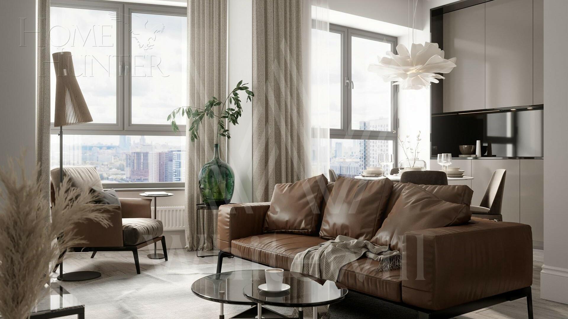 2-КОМН. КВАРТИРА БЕЗ ОТДЕЛКИ 53.1 М² НА 6 ЭТАЖЕ