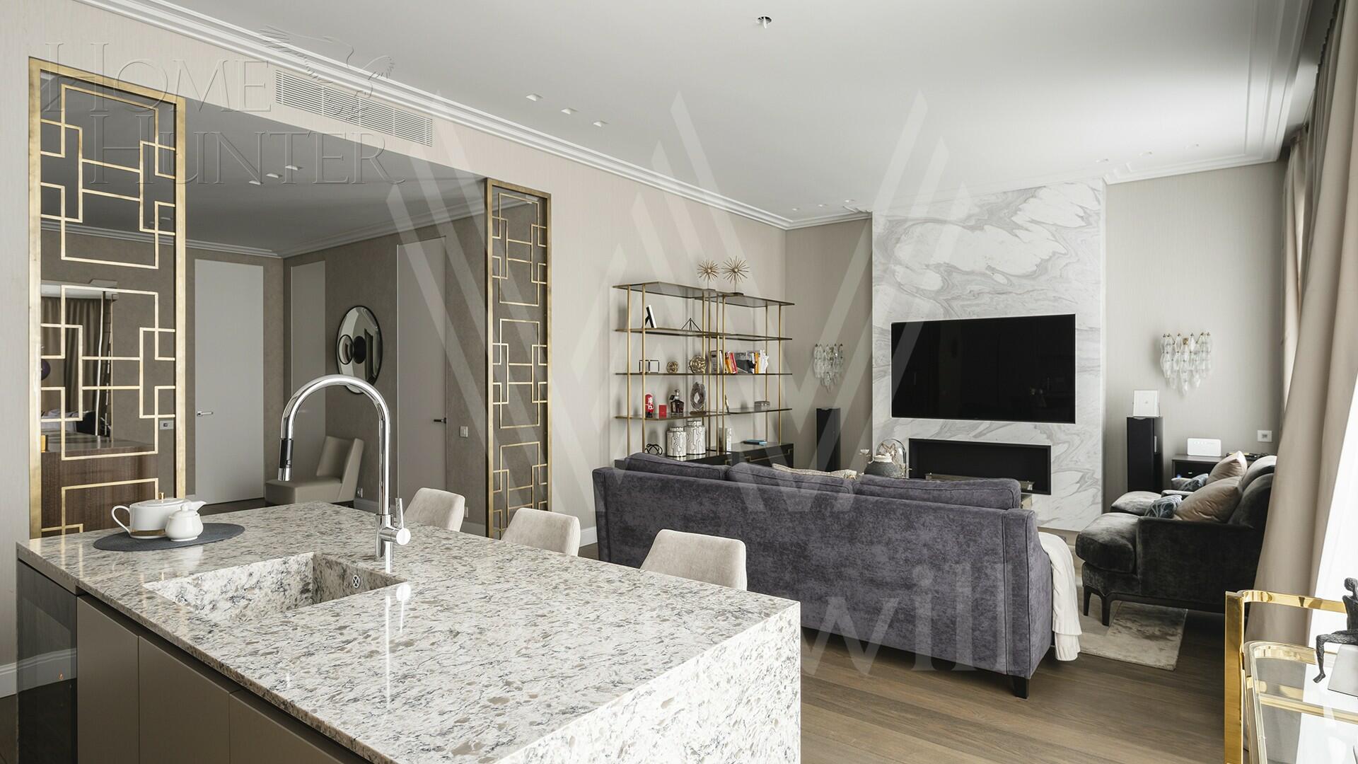 3-КОМН. АПАРТАМЕНТЫ С ОТДЕЛКОЙ 145 М² НА 3 ЭТАЖЕ