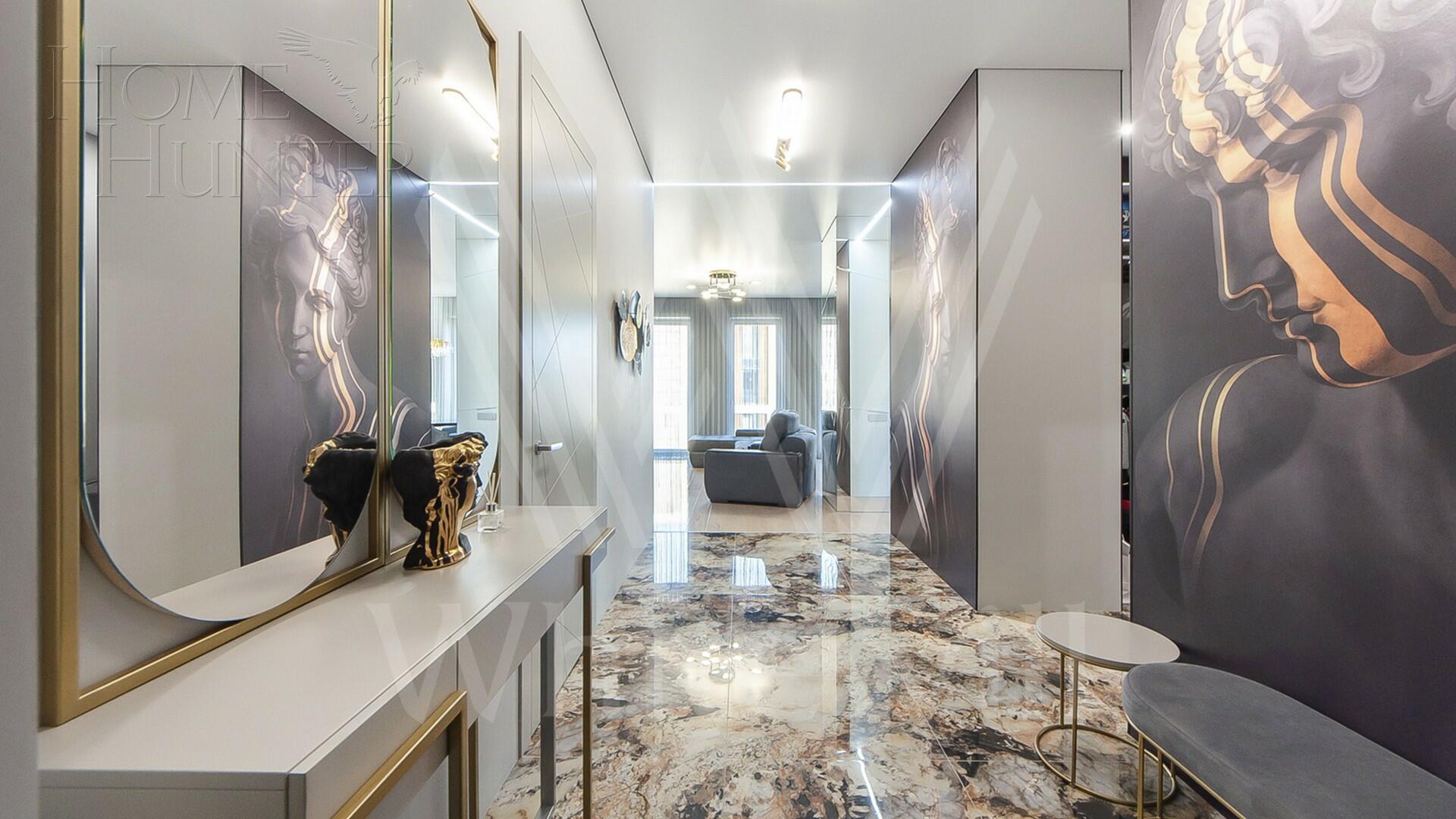 3-КОМН. КВАРТИРА С ОТДЕЛКОЙ 124 М² НА 12 ЭТАЖЕ