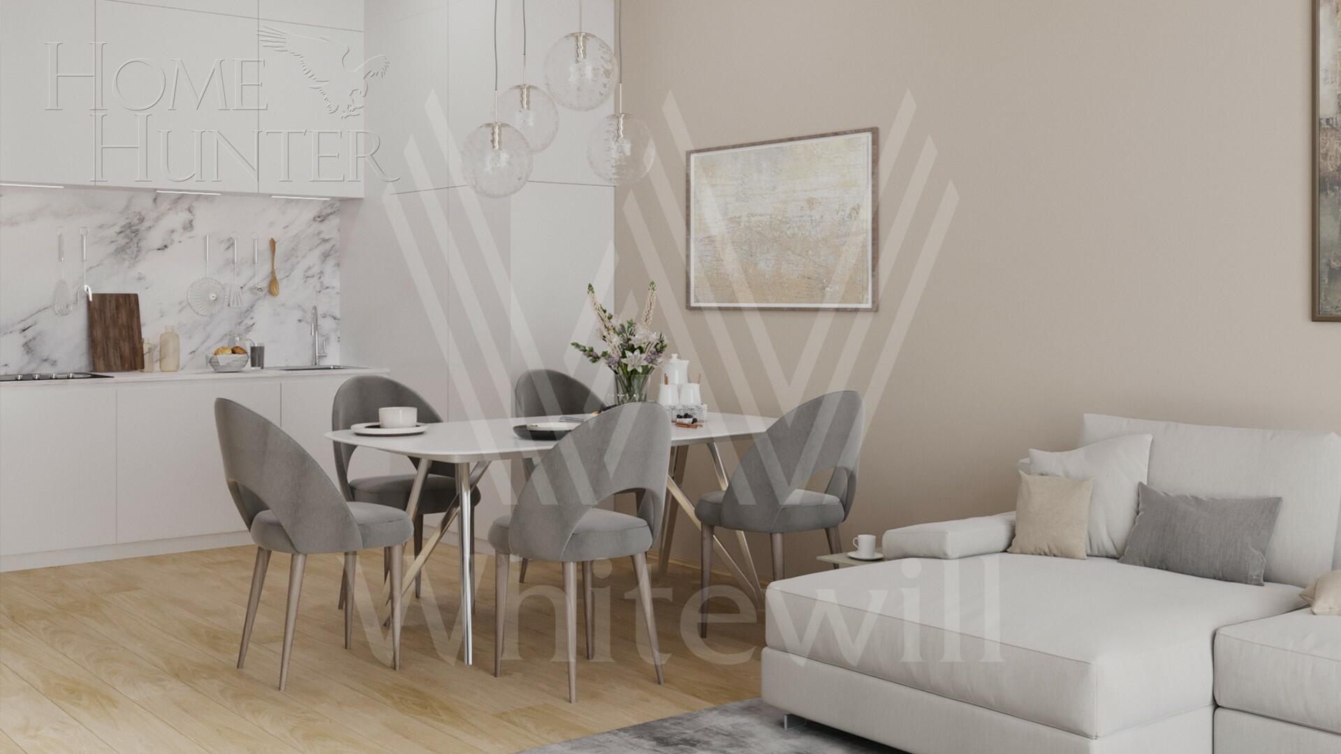 4-КОМН. АПАРТАМЕНТЫ С ОТДЕЛКОЙ 124 М² НА 21 ЭТАЖЕ