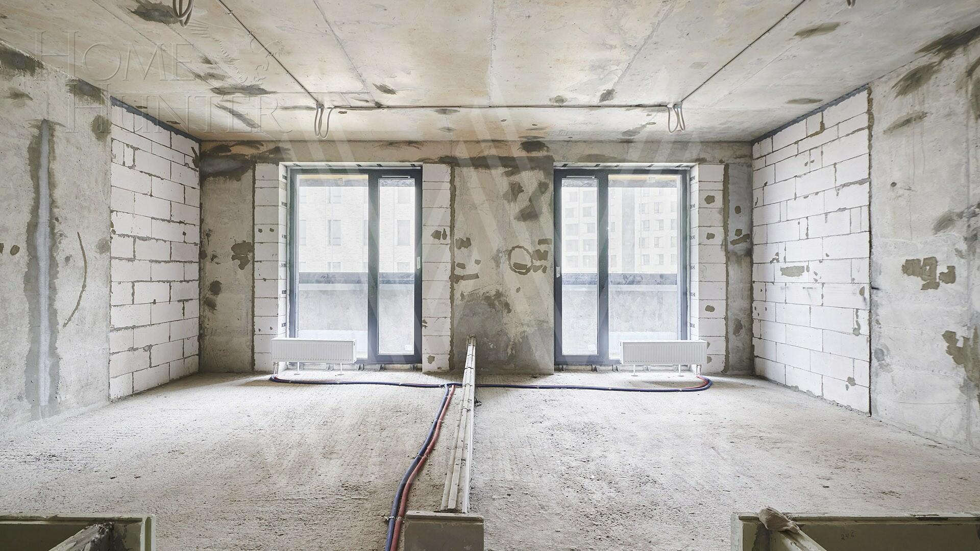 1-КОМН. КВАРТИРА БЕЗ ОТДЕЛКИ 57 М² НА 4 ЭТАЖЕ