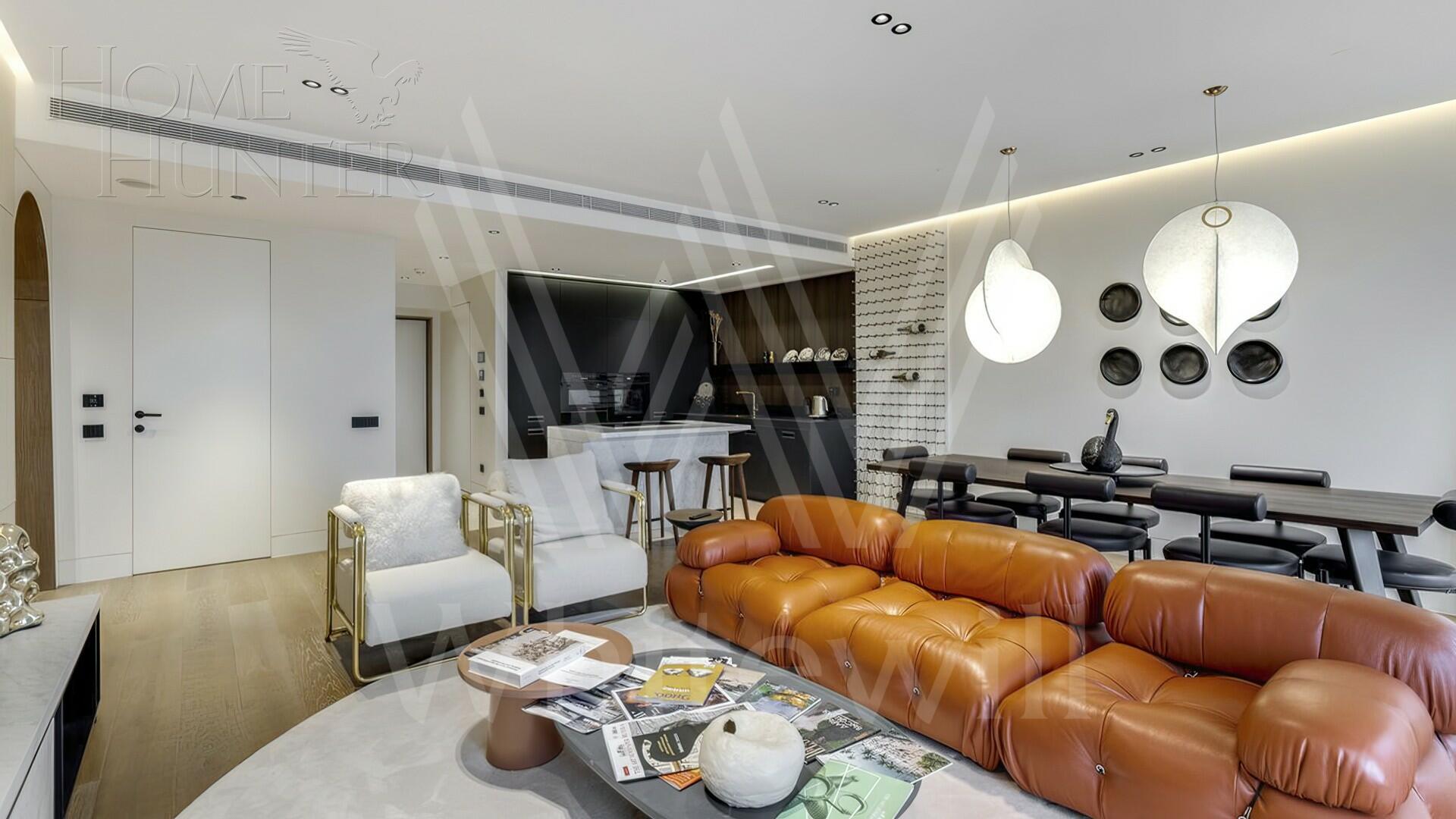 3-КОМН. АПАРТАМЕНТЫ С ОТДЕЛКОЙ 128.2 М² НА 18 ЭТАЖЕ