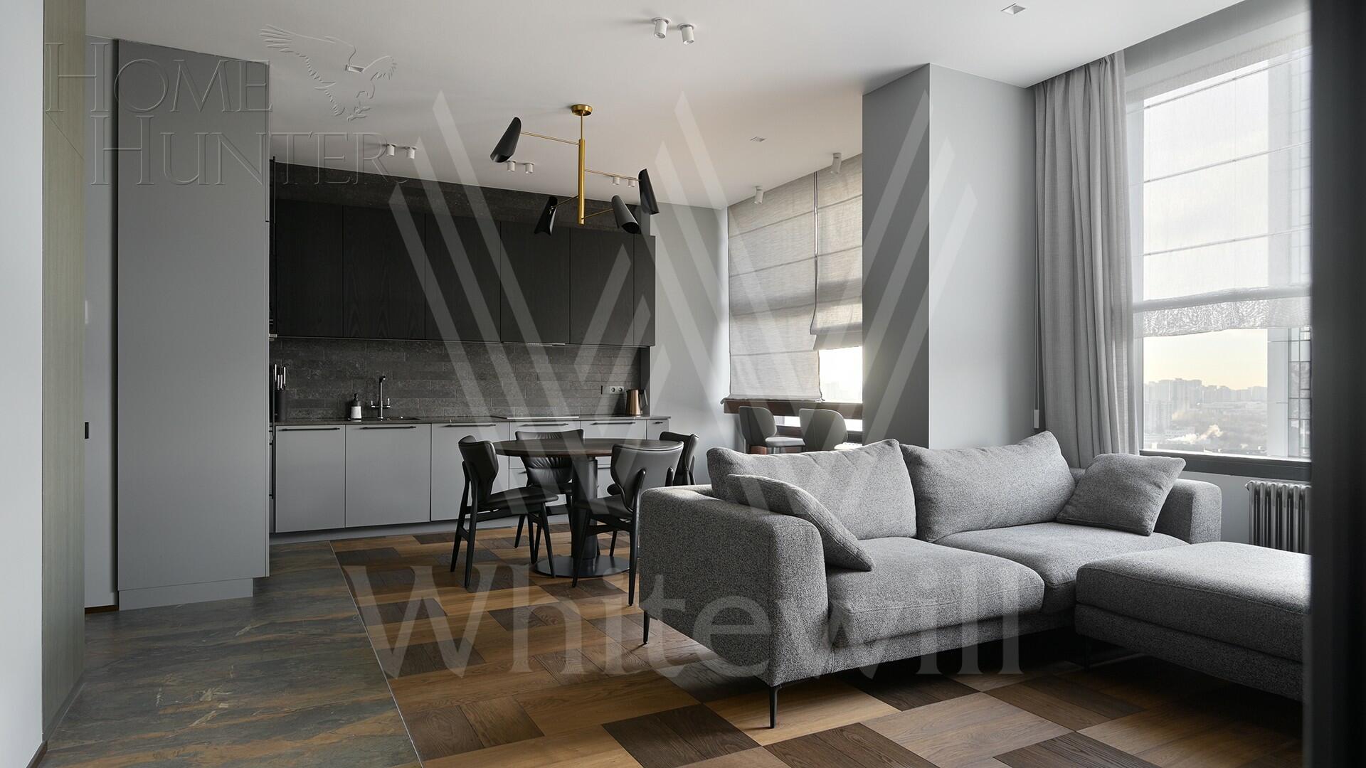 3-КОМН. КВАРТИРА С ОТДЕЛКОЙ 84.1 М² НА 20 ЭТАЖЕ