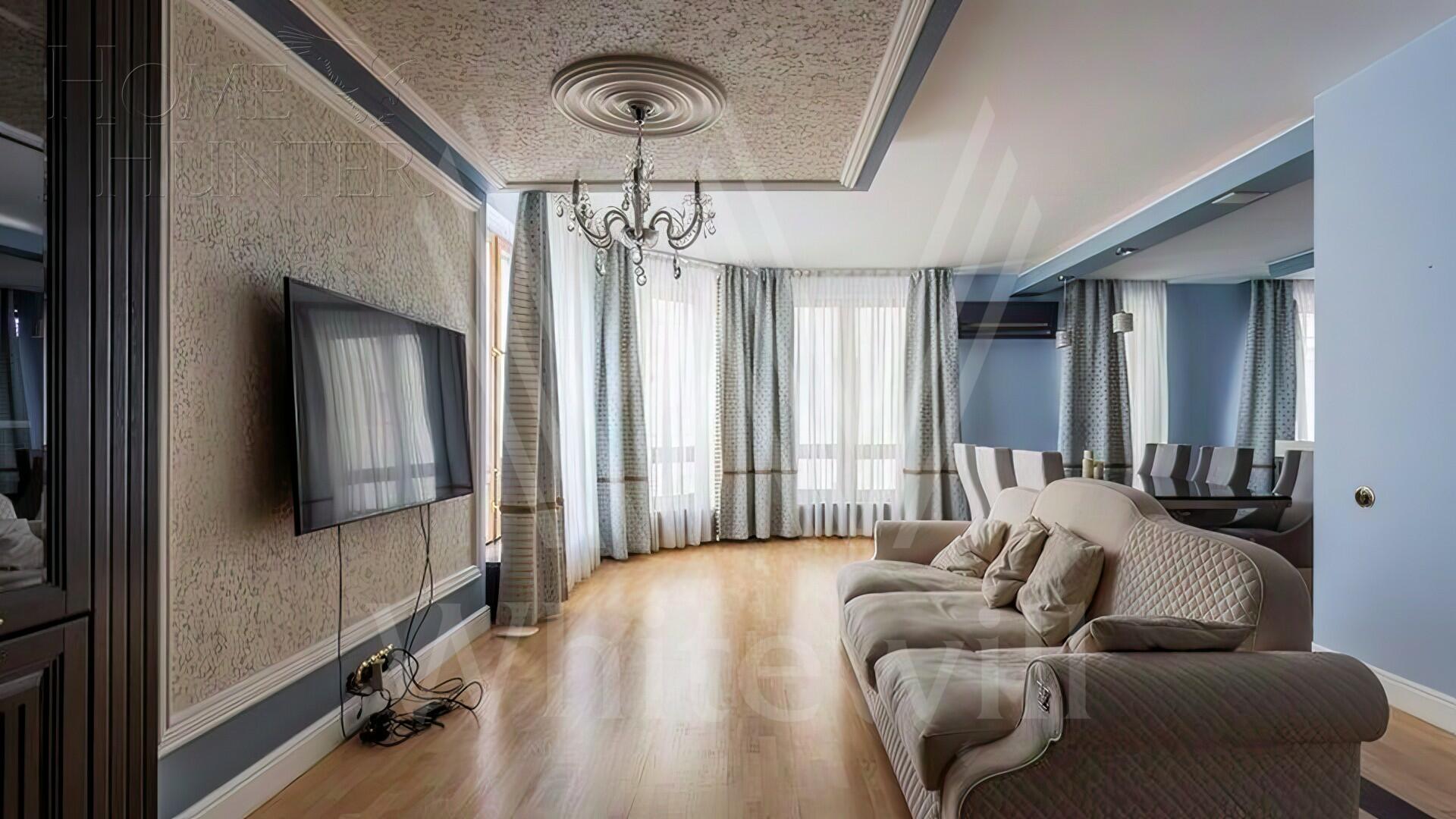 3-КОМН. КВАРТИРА С ОТДЕЛКОЙ 135 М² НА 3 ЭТАЖЕ