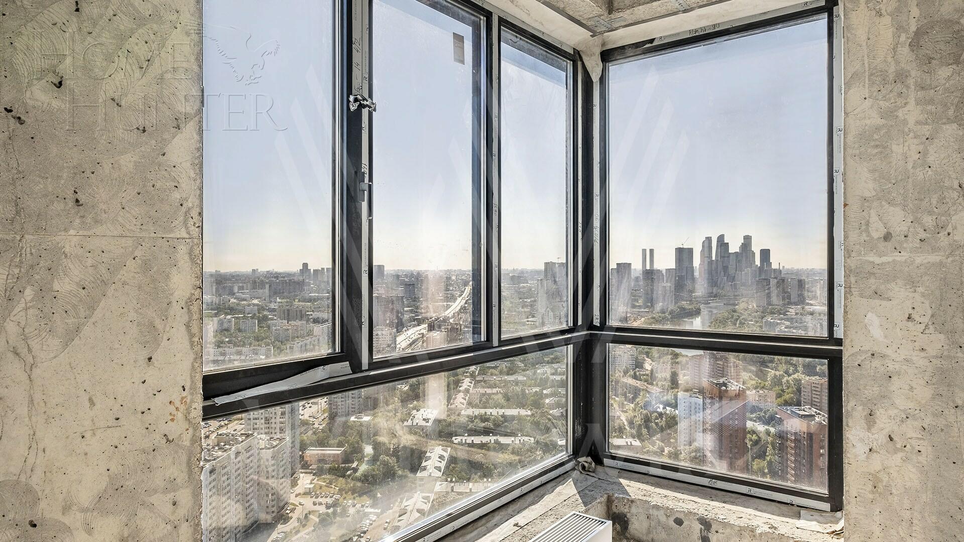 4-КОМН. КВАРТИРА БЕЗ ОТДЕЛКИ 121.9 М² НА 40 ЭТАЖЕ