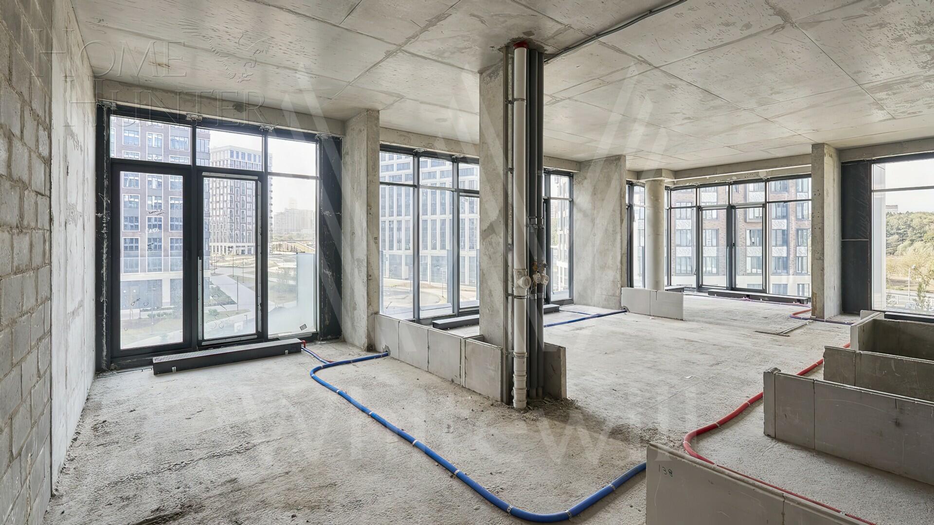 4-КОМН. КВАРТИРА БЕЗ ОТДЕЛКИ 95.3 М² НА 4 ЭТАЖЕ