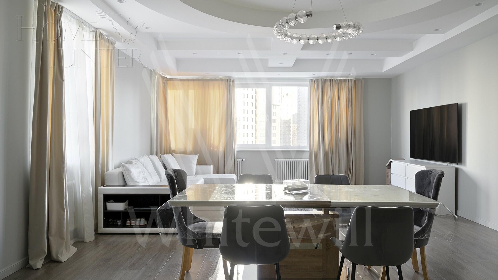 3-КОМН. КВАРТИРА С ОТДЕЛКОЙ 142 М² НА 7 ЭТАЖЕ