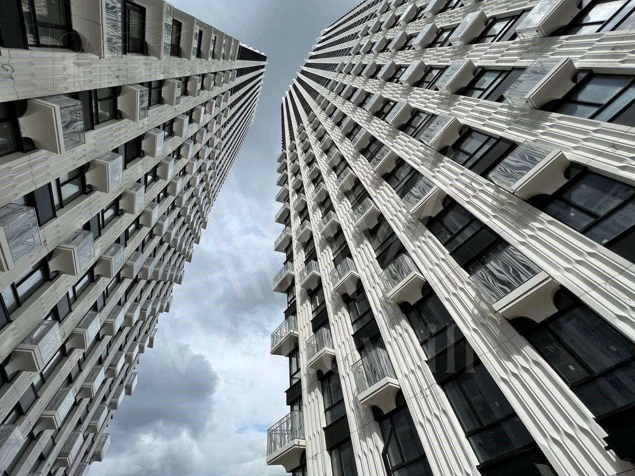 1-КОМН. КВАРТИРА С ОТДЕЛКОЙ 37.5 М² НА 39 ЭТАЖЕ