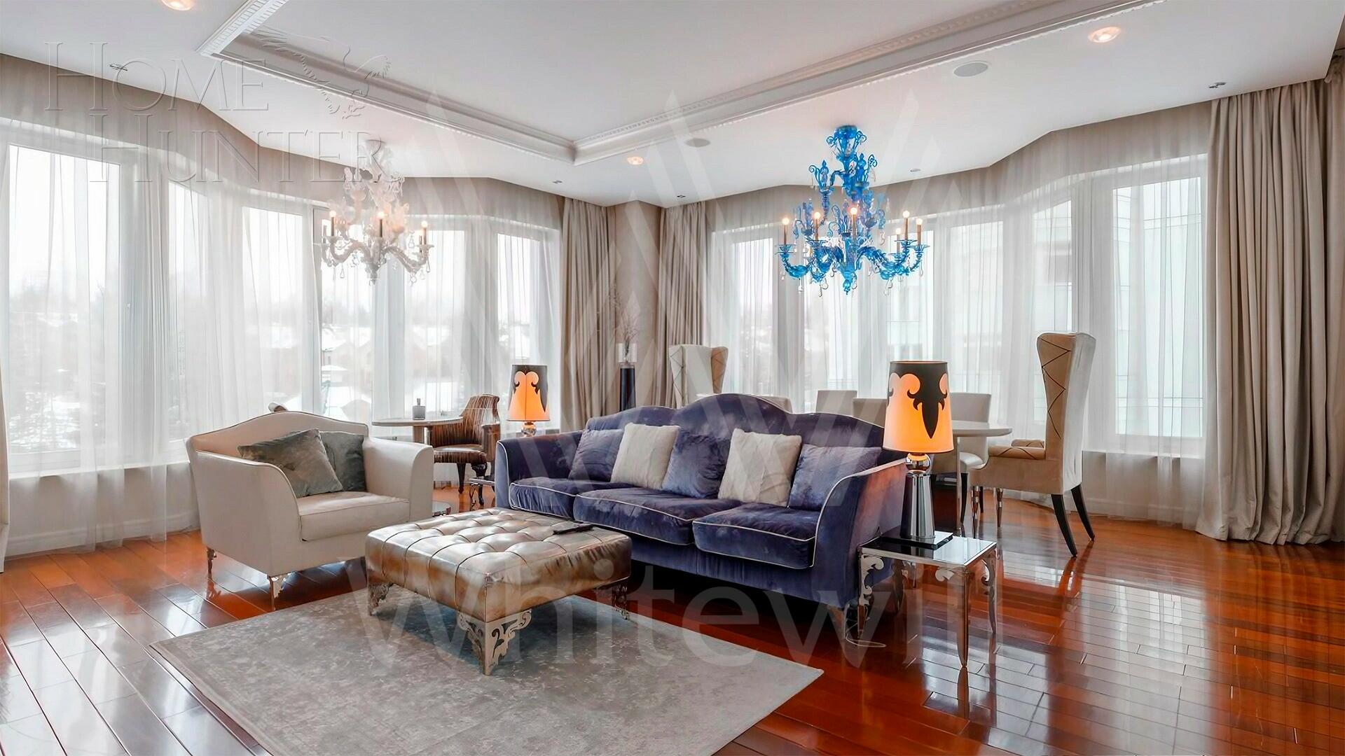 4-КОМН. КВАРТИРА С ОТДЕЛКОЙ 234 М² НА 4 ЭТАЖЕ