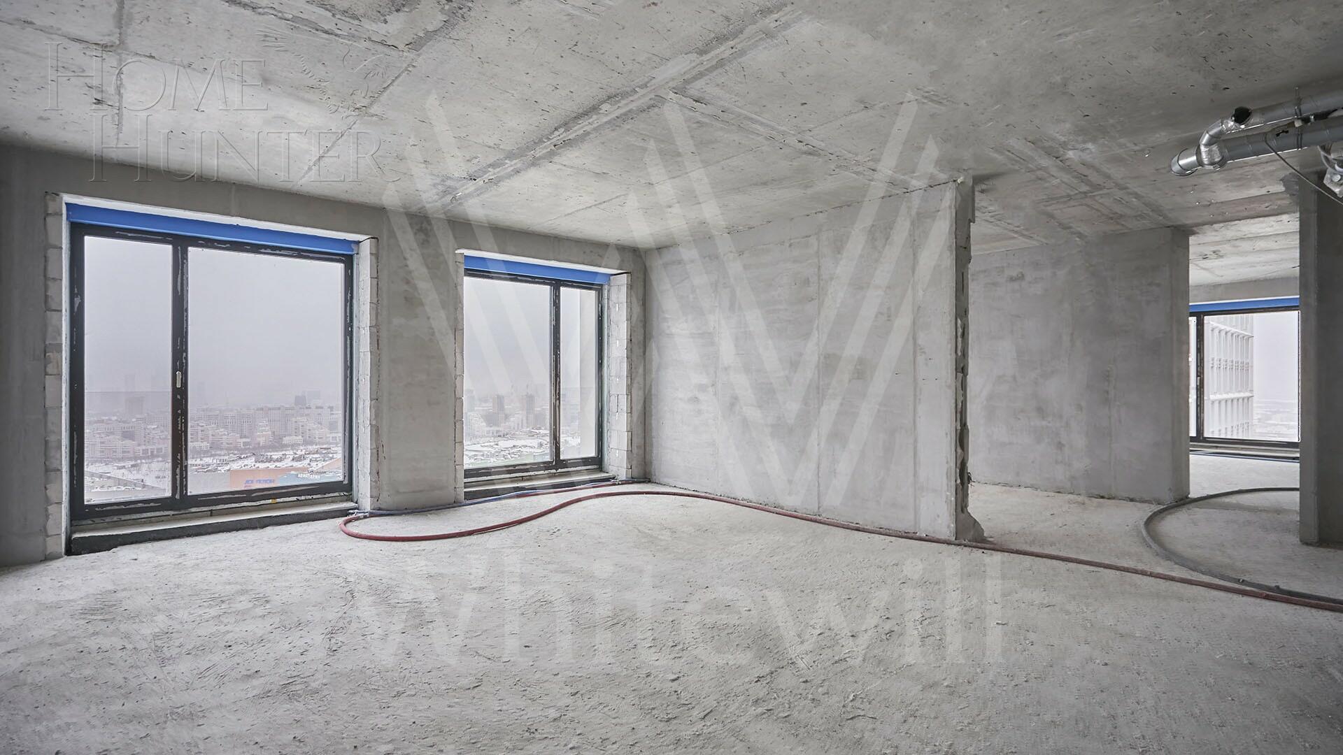 5-КОМН. КВАРТИРА БЕЗ ОТДЕЛКИ 160 М² НА 31 ЭТАЖЕ