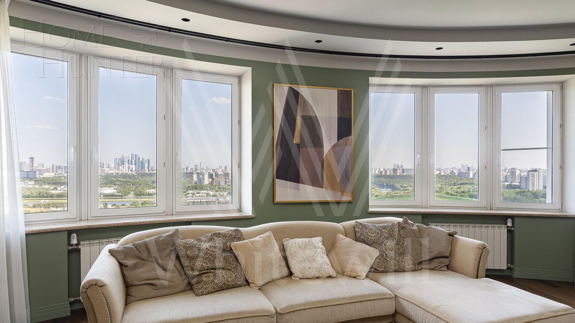 3-КОМН. КВАРТИРА С ОТДЕЛКОЙ 115 М² НА 19 ЭТАЖЕ