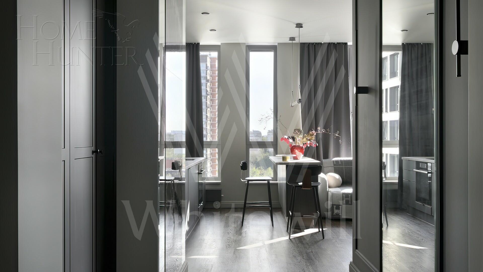 1-КОМН. КВАРТИРА С ОТДЕЛКОЙ 44 М² НА 14 ЭТАЖЕ