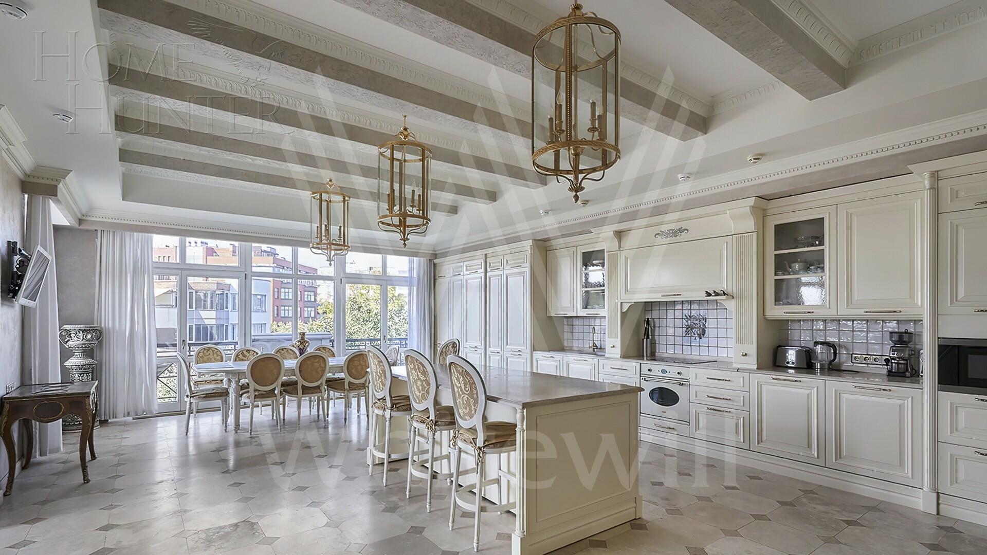 2-УРОВНЕВЫЙ ПЕНТХАУС С ОТДЕЛКОЙ 584 М² НА 5 ЭТАЖЕ