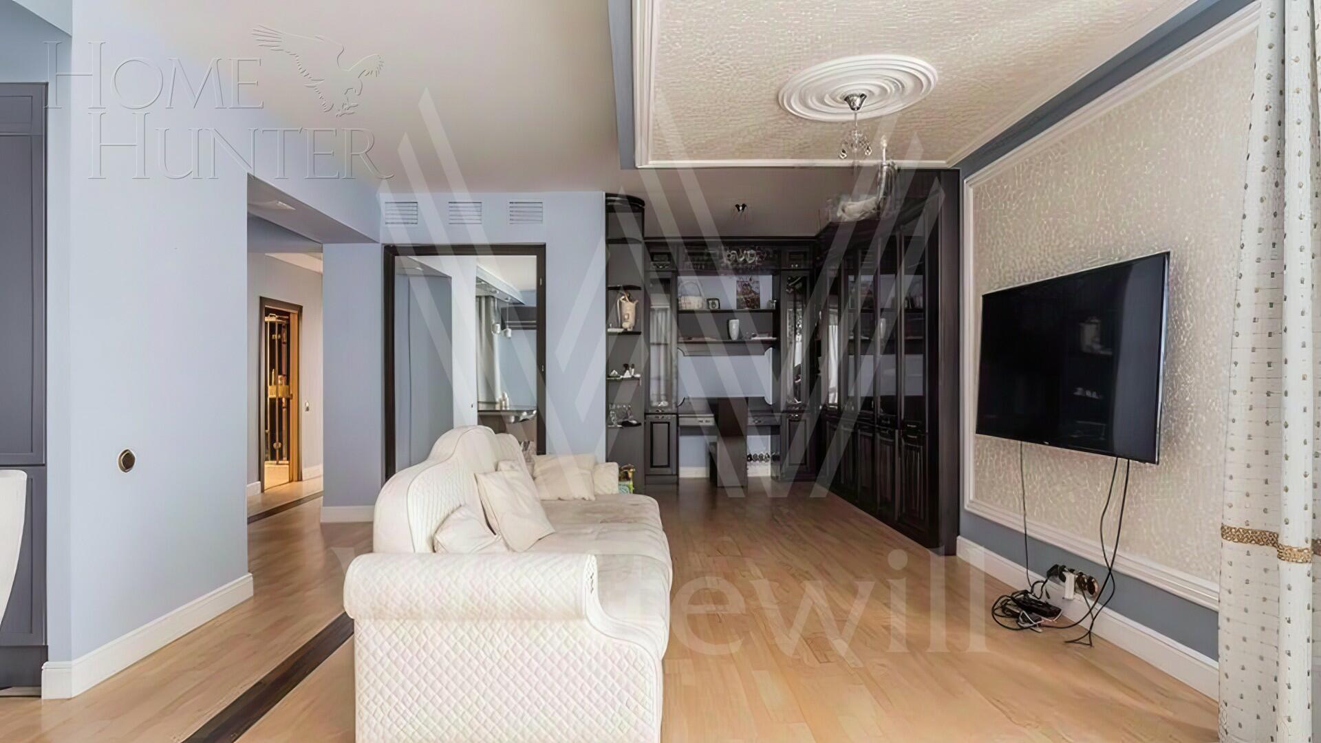 3-КОМН. КВАРТИРА С ОТДЕЛКОЙ 135 М² НА 3 ЭТАЖЕ