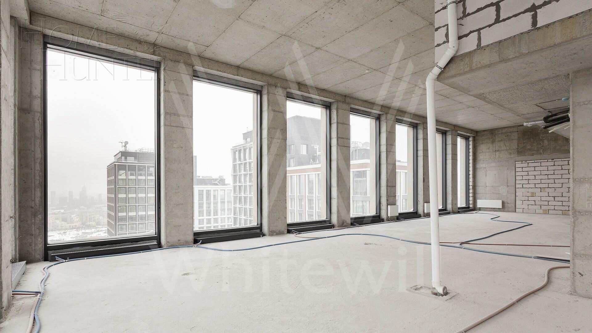 5-КОМН. ПЕНТХАУС БЕЗ ОТДЕЛКИ 187.2 М² НА 37 ЭТАЖЕ