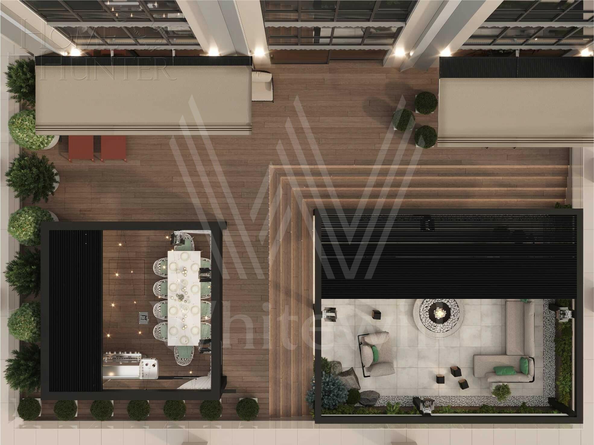 4-КОМН. КВАРТИРА БЕЗ ОТДЕЛКИ 300 М² НА 24 ЭТАЖЕ