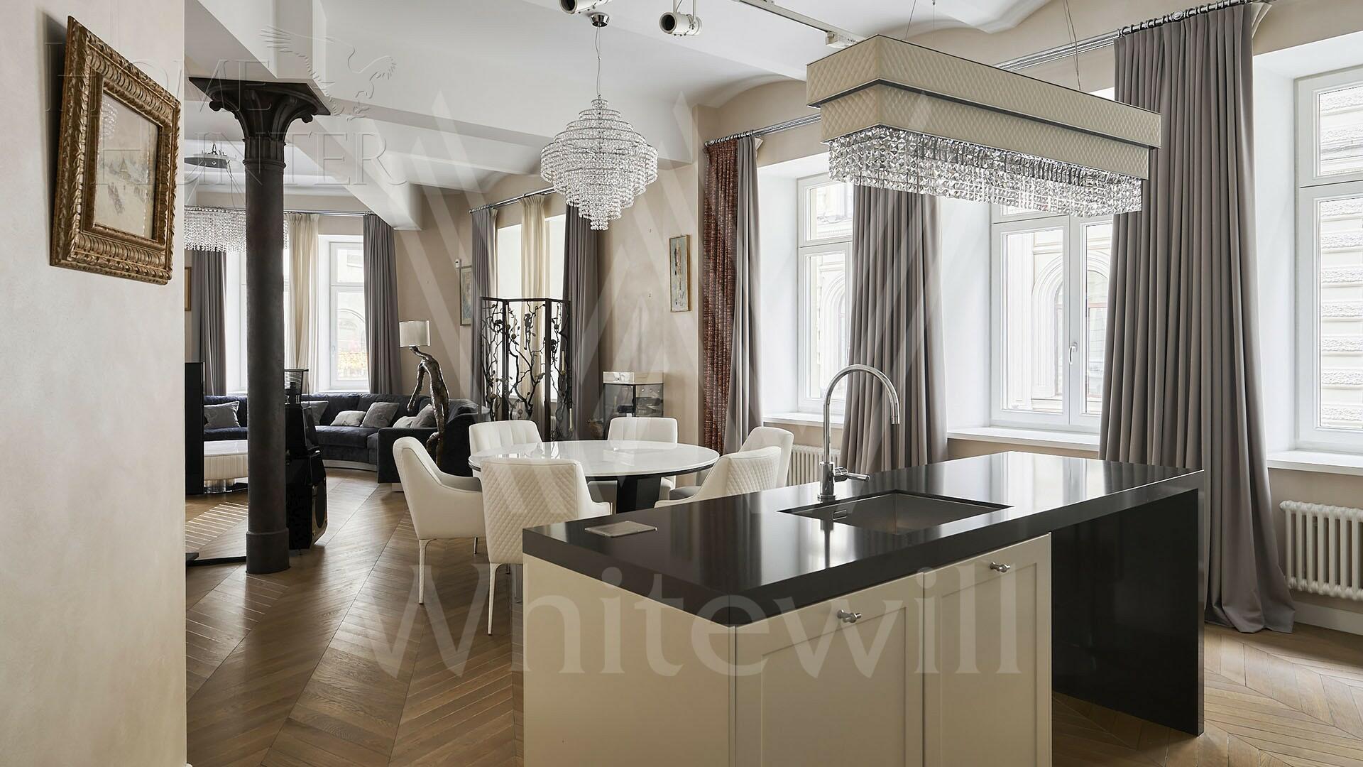 3-КОМН. АПАРТАМЕНТЫ С ОТДЕЛКОЙ 207.4 М² НА 2 ЭТАЖЕ