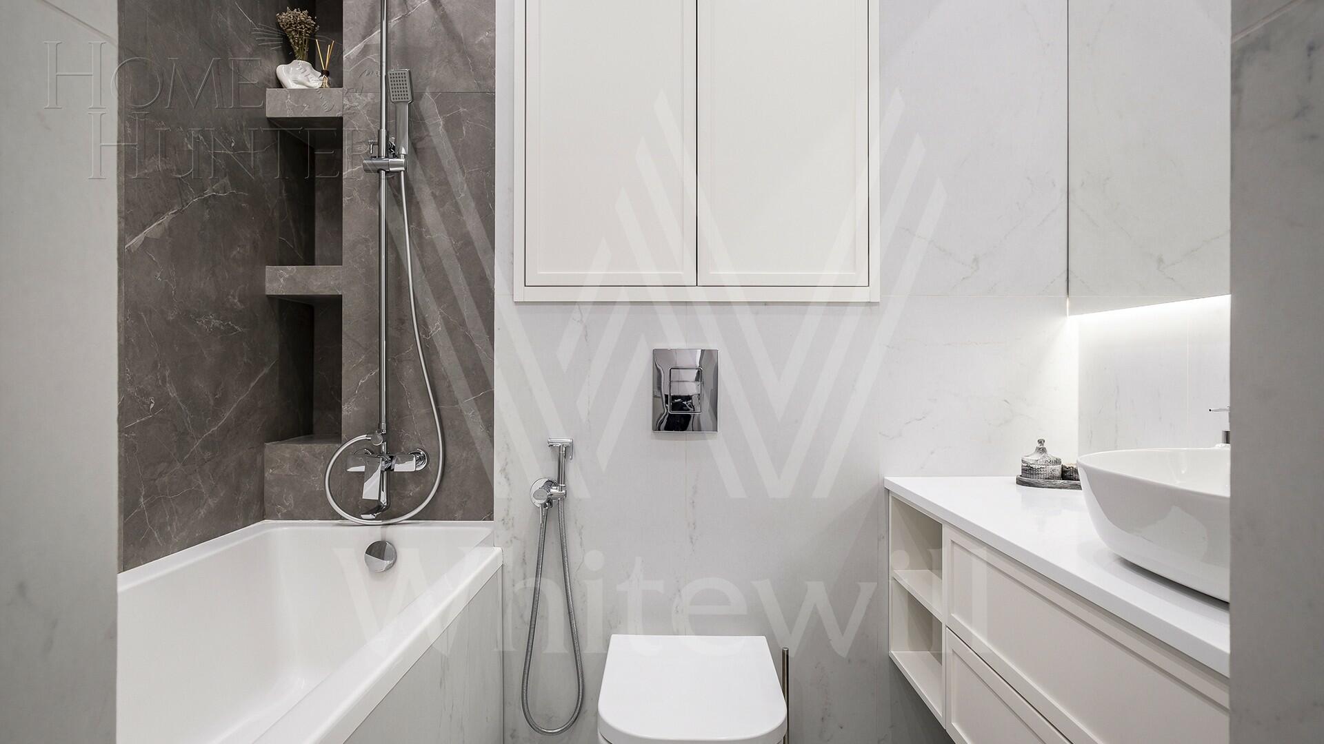 1-КОМН. КВАРТИРА С ОТДЕЛКОЙ 37.5 М² НА 39 ЭТАЖЕ